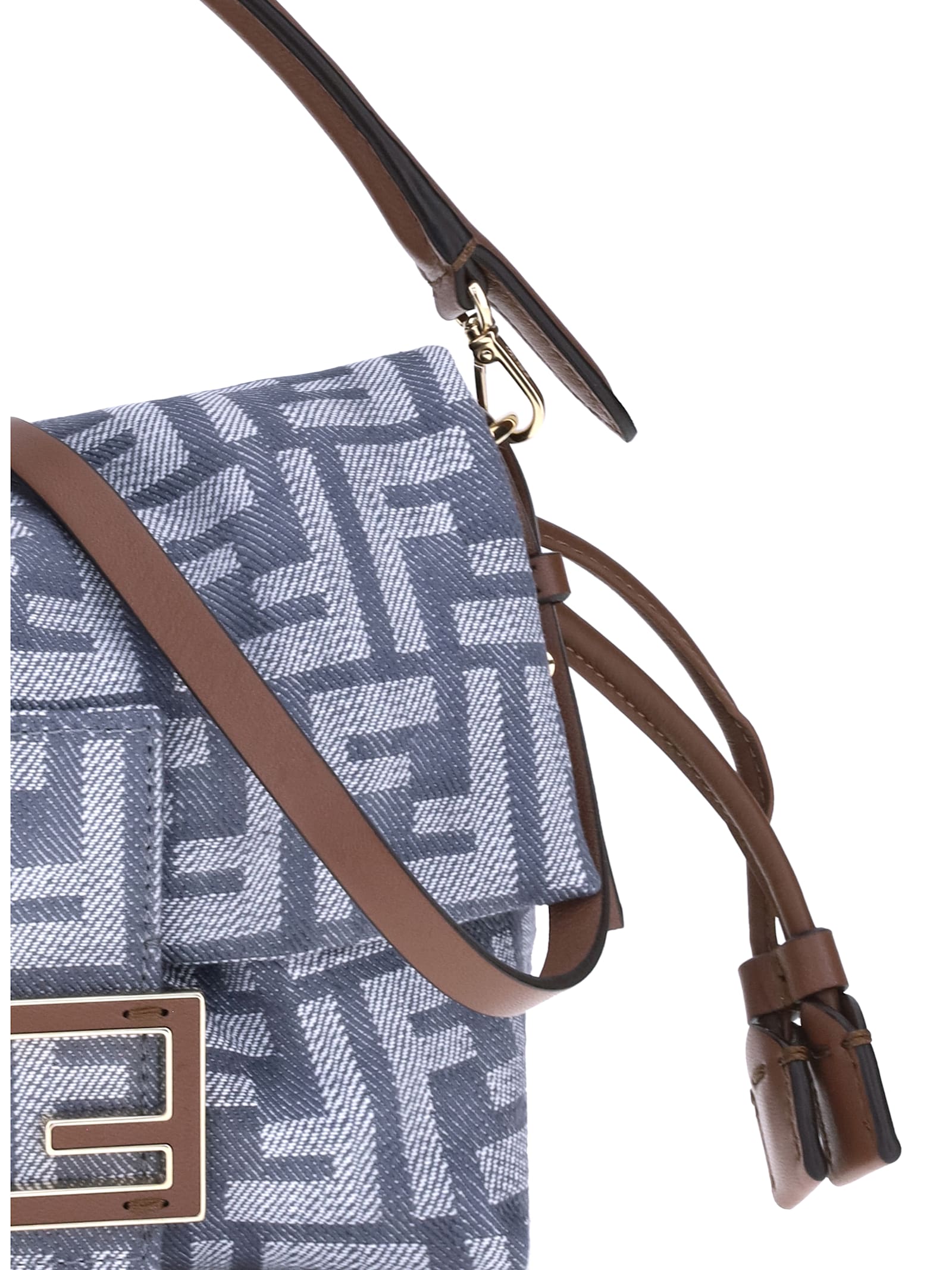 Fendi Small Mamma Baguette Shoulder Bag In Multi