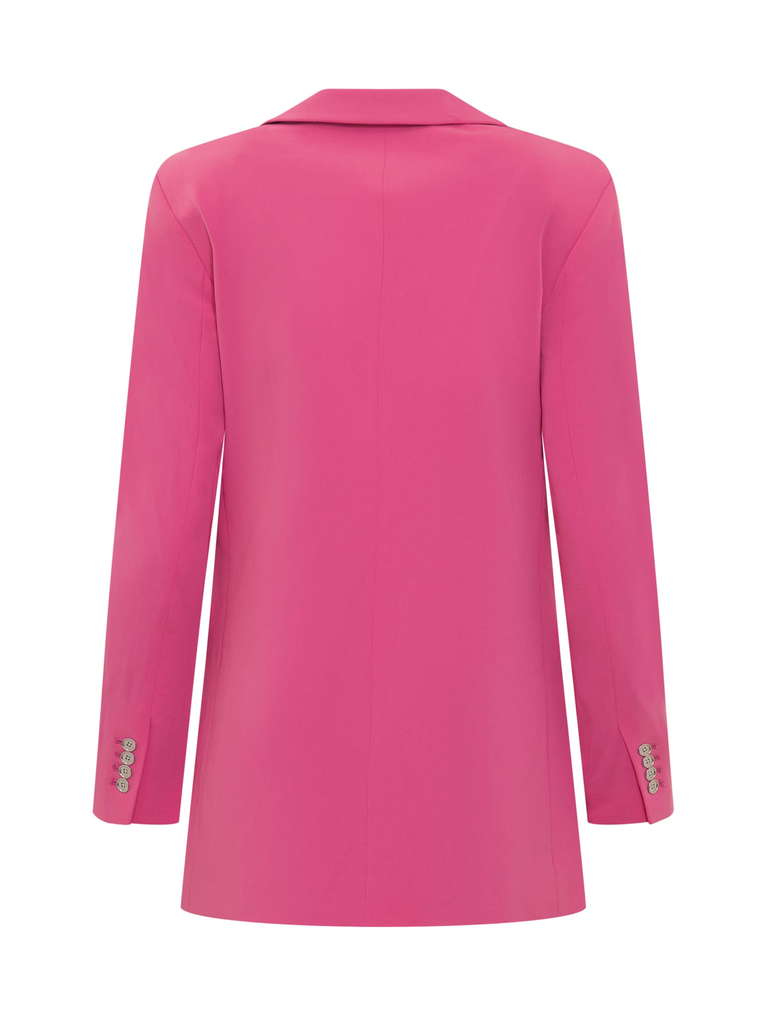 Michael Michael Kors Michael Kors Single-breasted Two-button Blazer In Pink