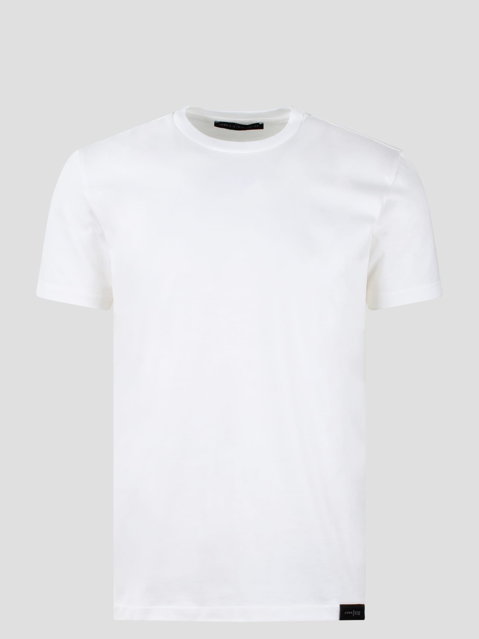 Shop Low Brand Jersey Cotton Slim T-shirt In White