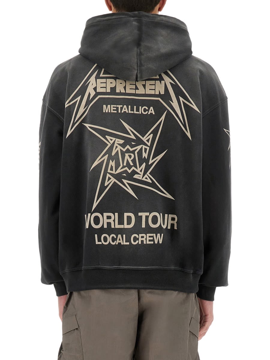 REPRESENT ZIPPER HOODIE