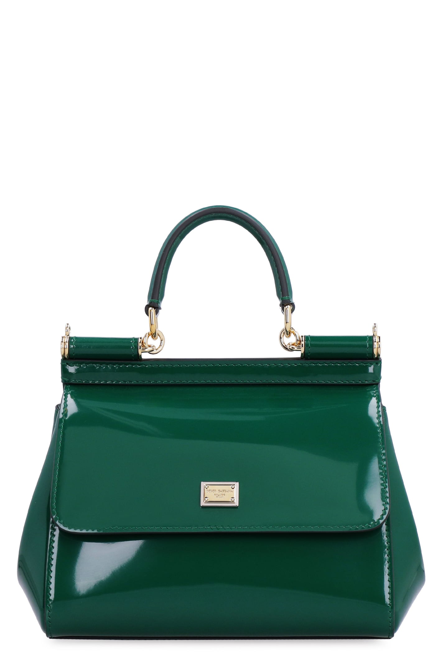 Dolce & Gabbana Sicily Leather Mini Handbag