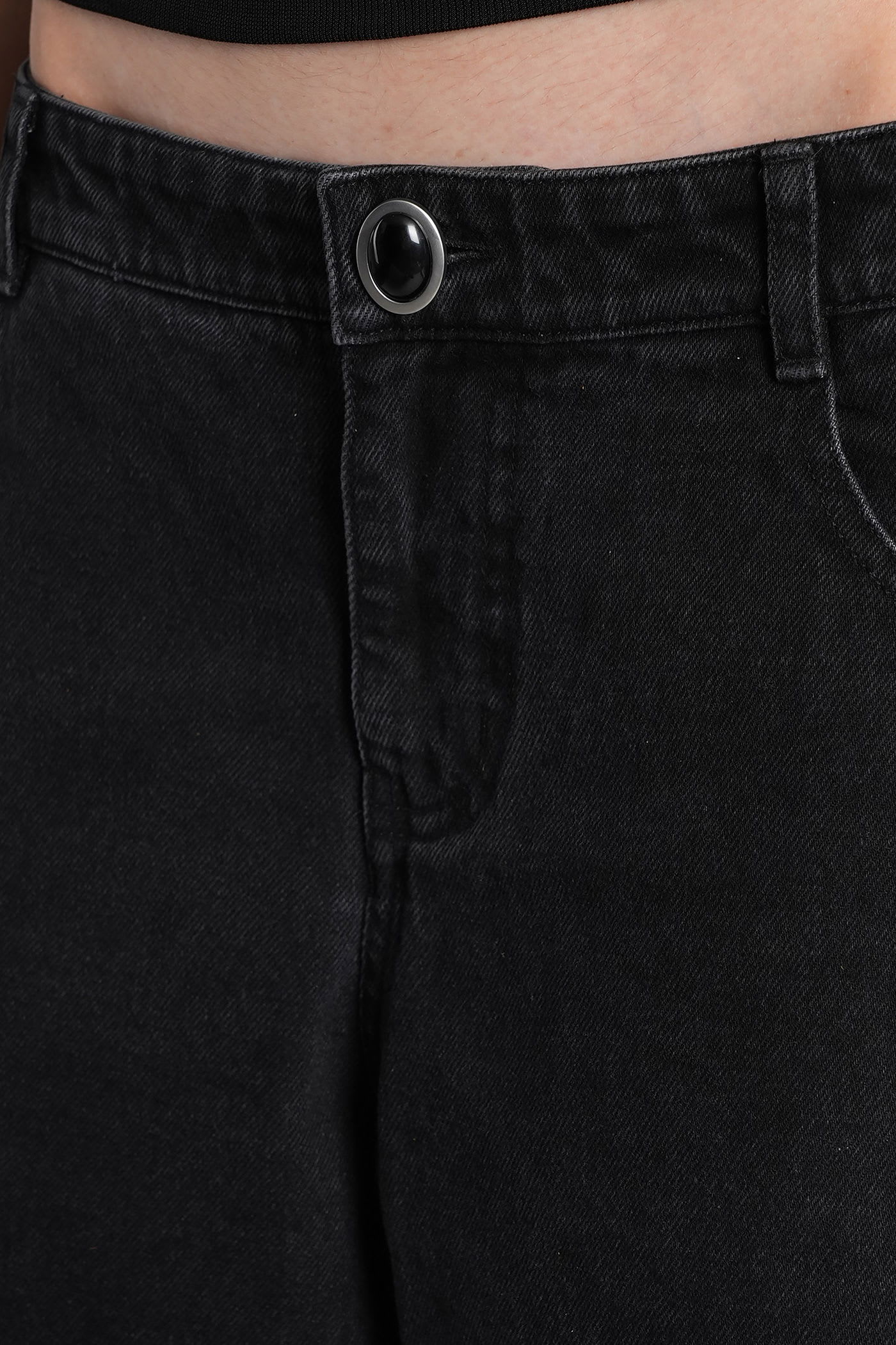 Christopher Esber Jeans In Black Cotton In Black