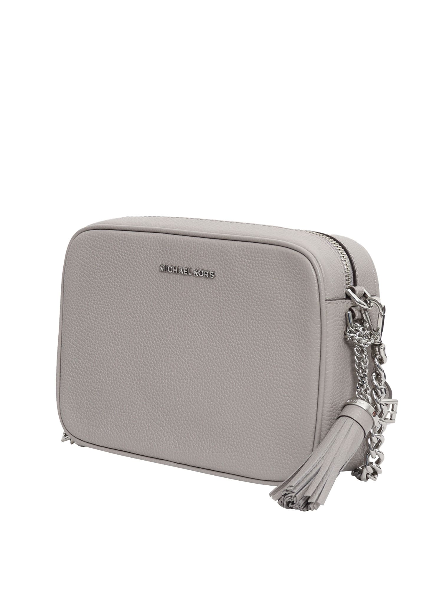 Michael Kors Ginny Shoulder Bag In Grigio