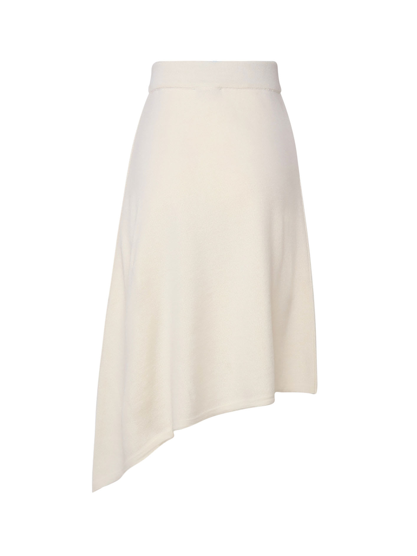Mariuccia Milano Asymmetric Skirt In White