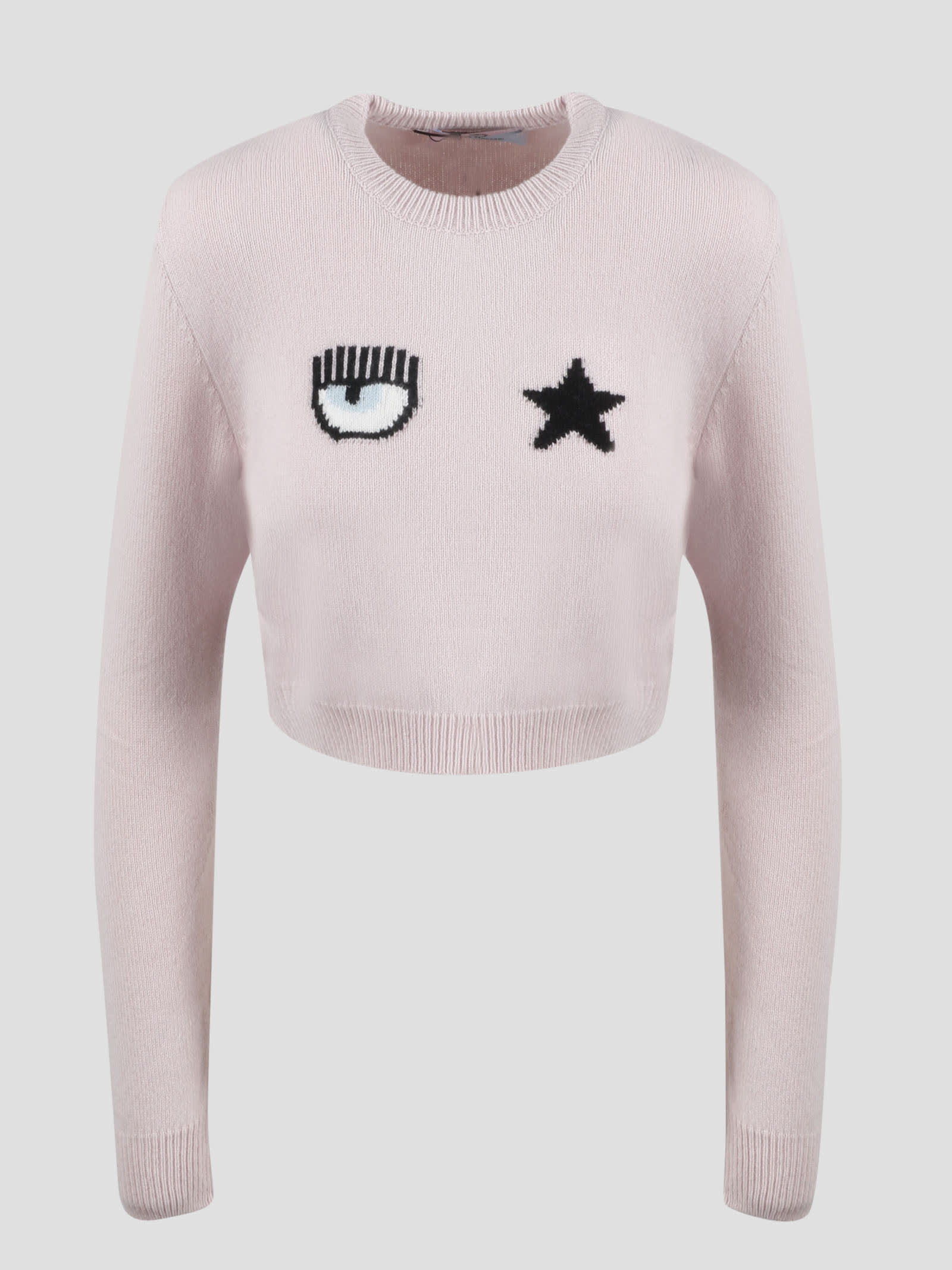 Chiara Ferragni Eyestar Crop Sweater