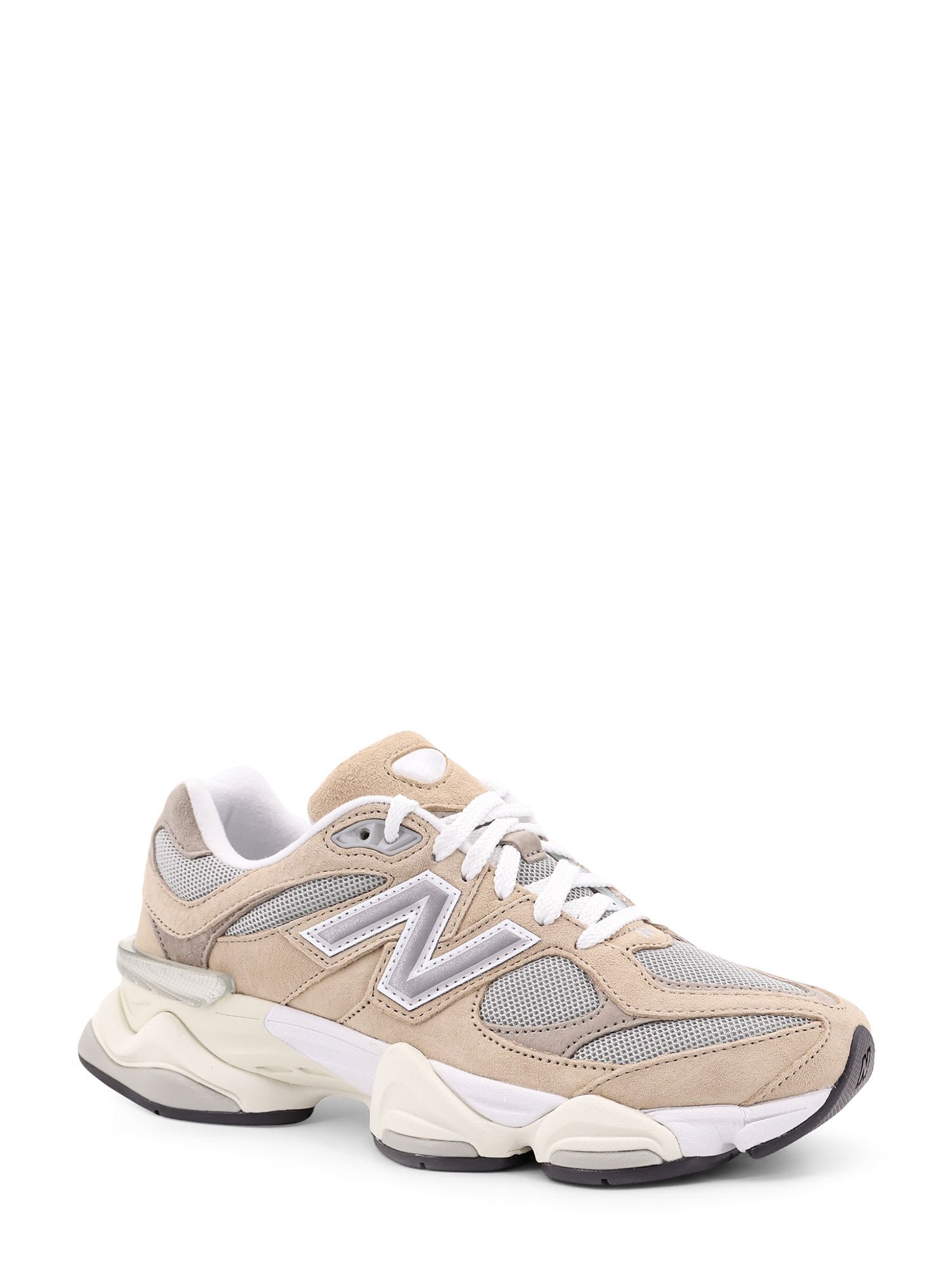 New Balance 9060 Suede And Mesh Low-top Sneakers In Incense Tan
