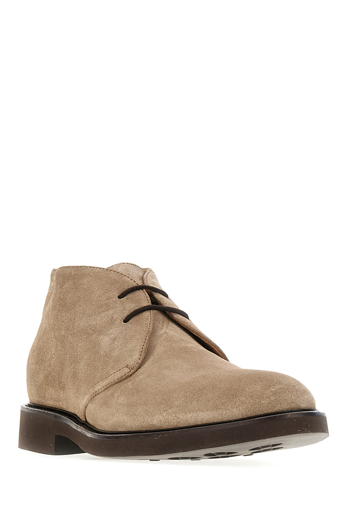 Shop Doucal's Cappuccino Suede Ankle Boots In Tm39