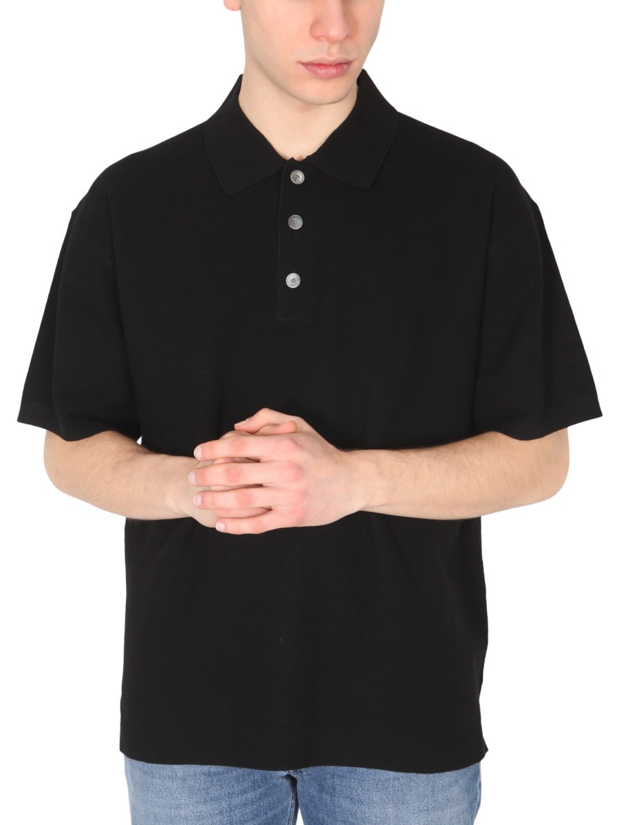 Shop Theory Regular Fit Polo In Black