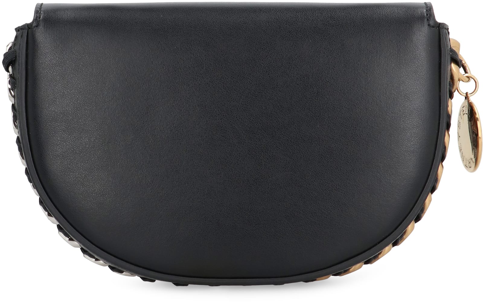 Shop Stella Mccartney Vegan Leather Shoulder Bag In Black