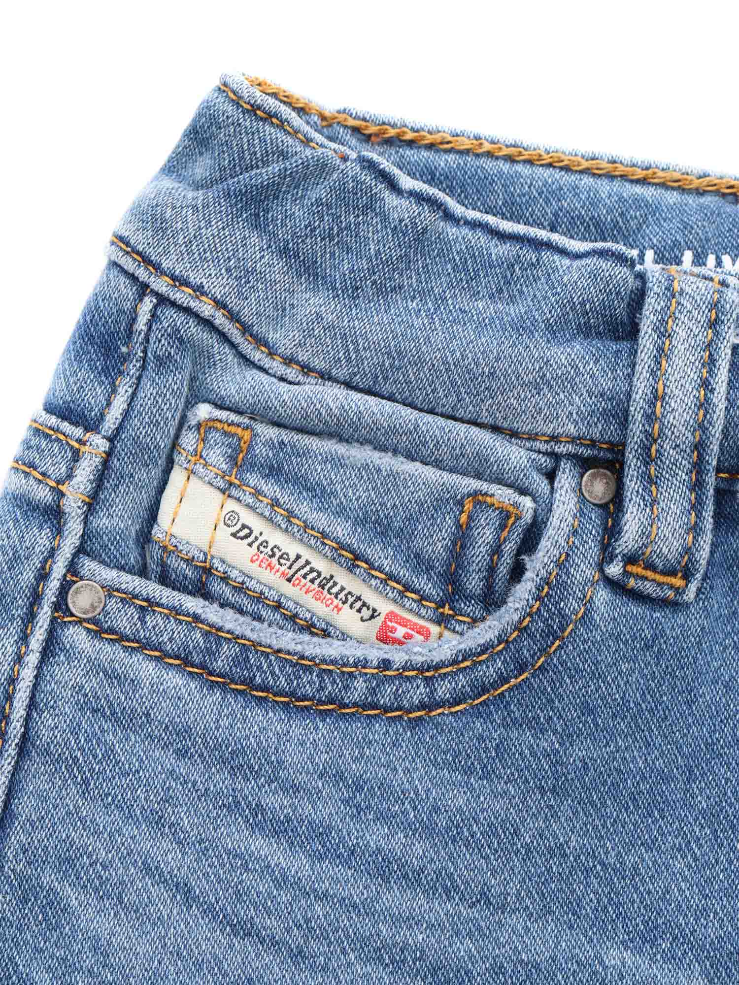 Diesel D-jools-b Jeans In Light Blue