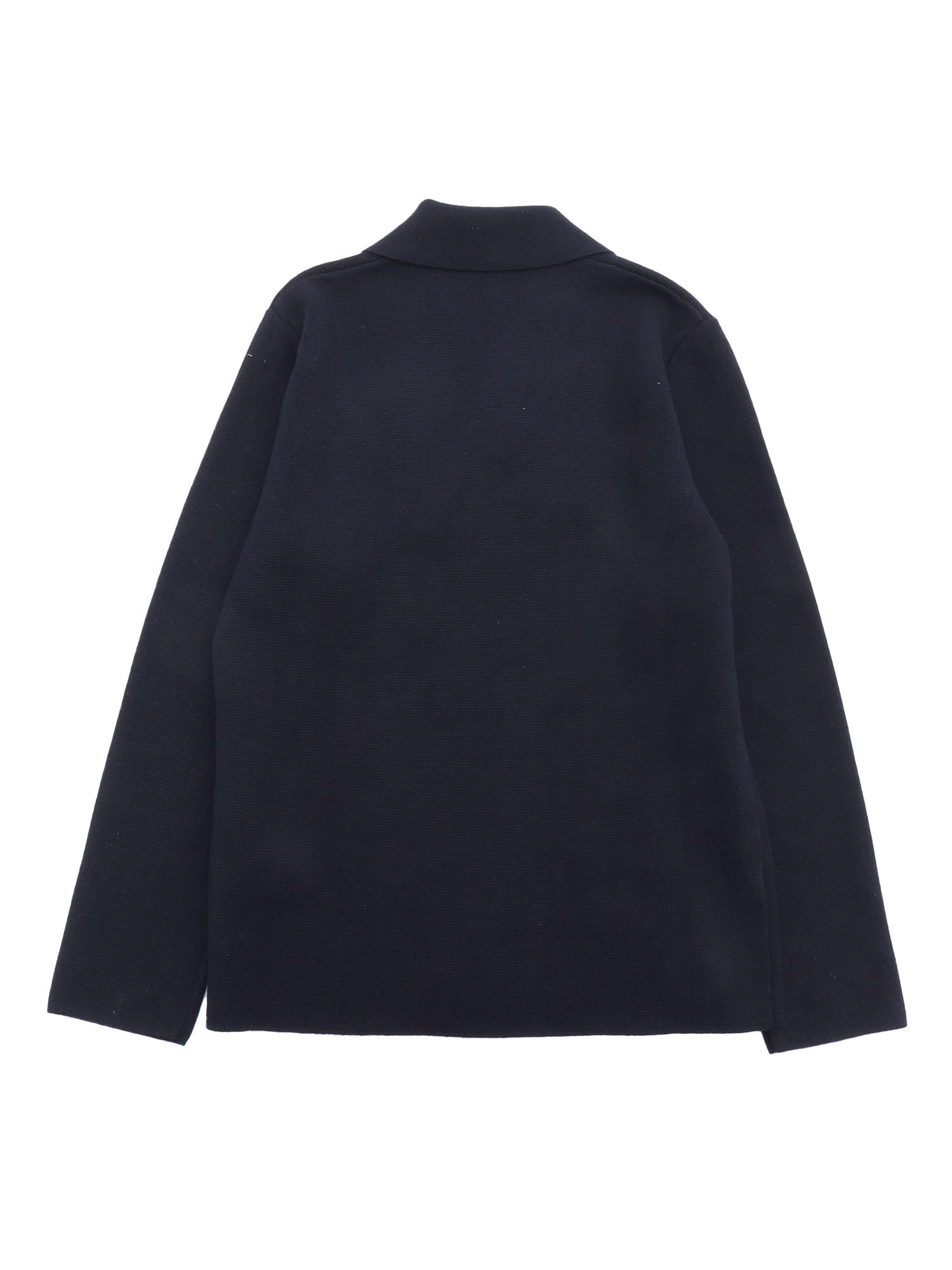 Il Gufo Double-breasted Knitted Blazer In Blue