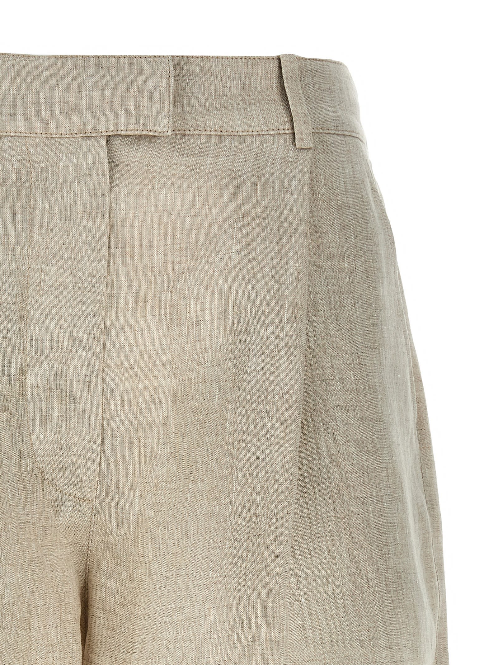 BRUNELLO CUCINELLI LINEN SHORTS