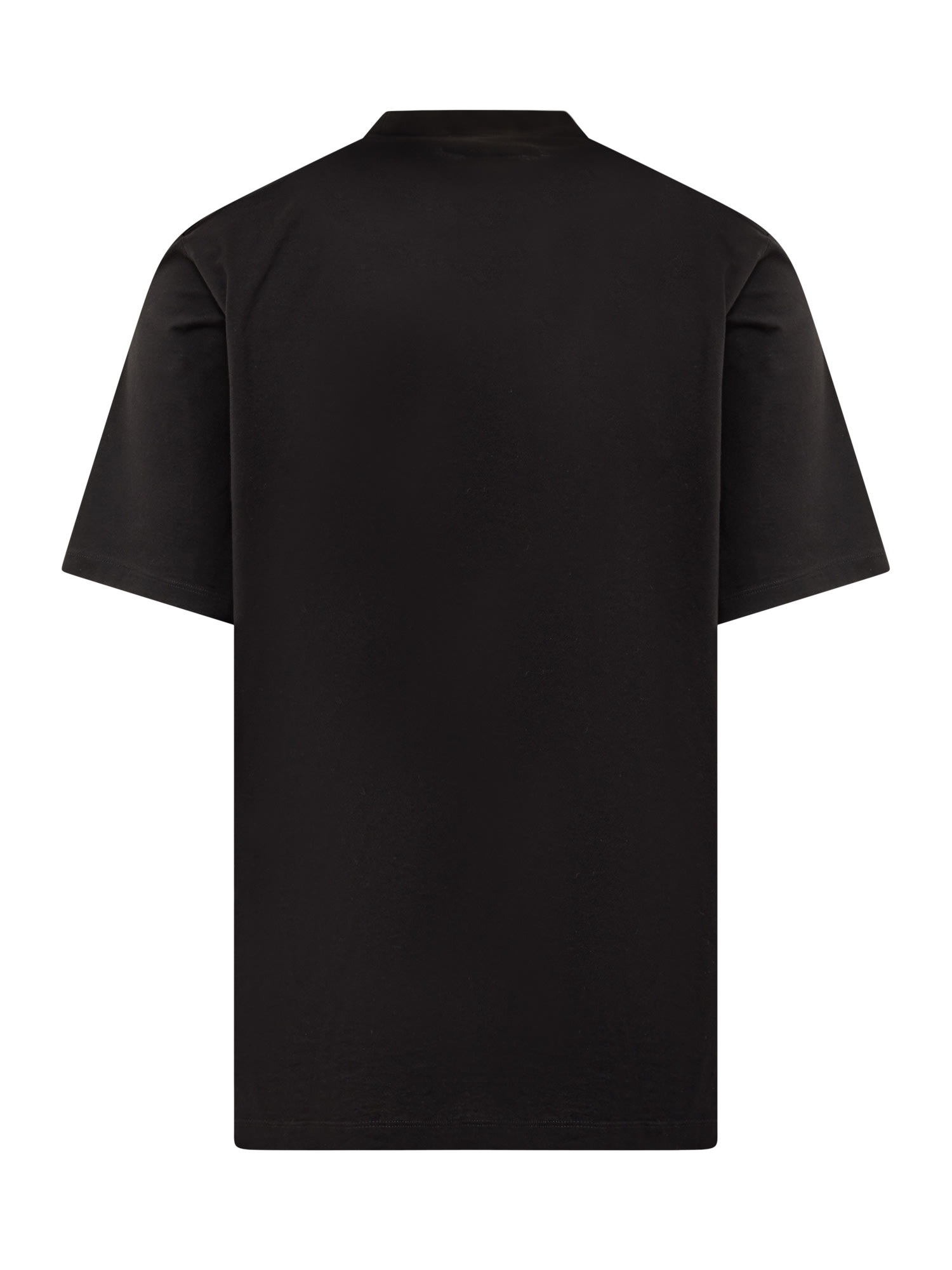 Dsquared2 Man T-shirt Black Size Xxl Cotton In Black
