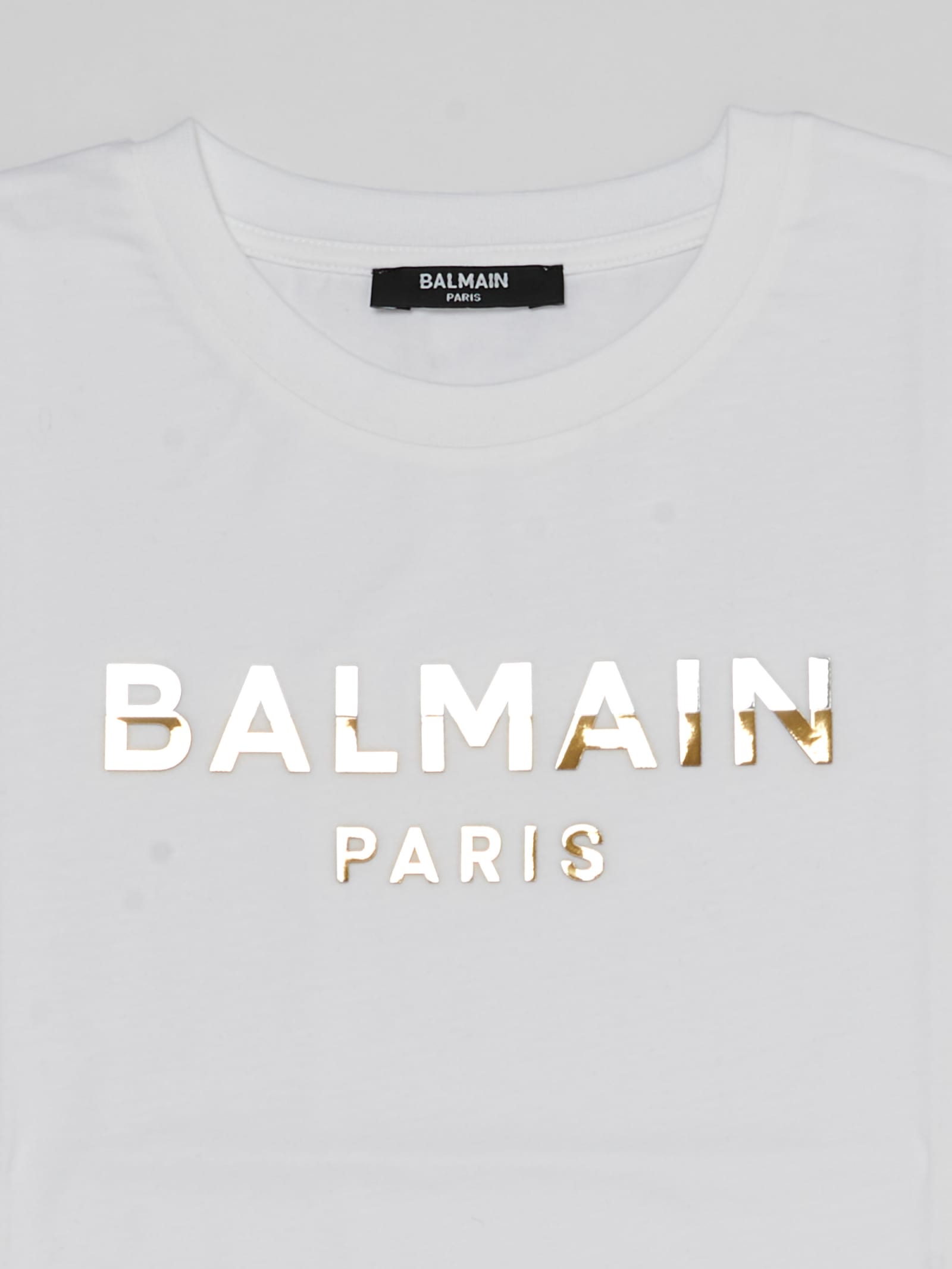 Shop Balmain T-shirt T-shirt In Bianco