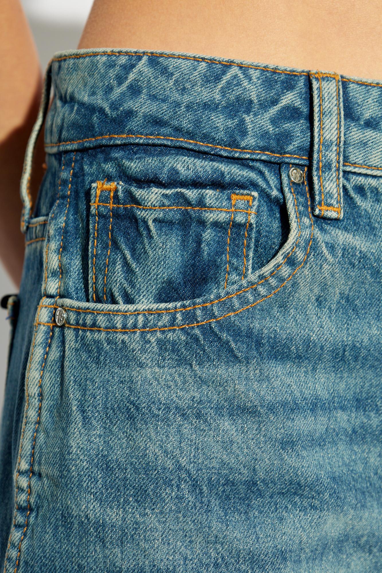 ANINE BING ANINE BING JEANS WITH LOGO