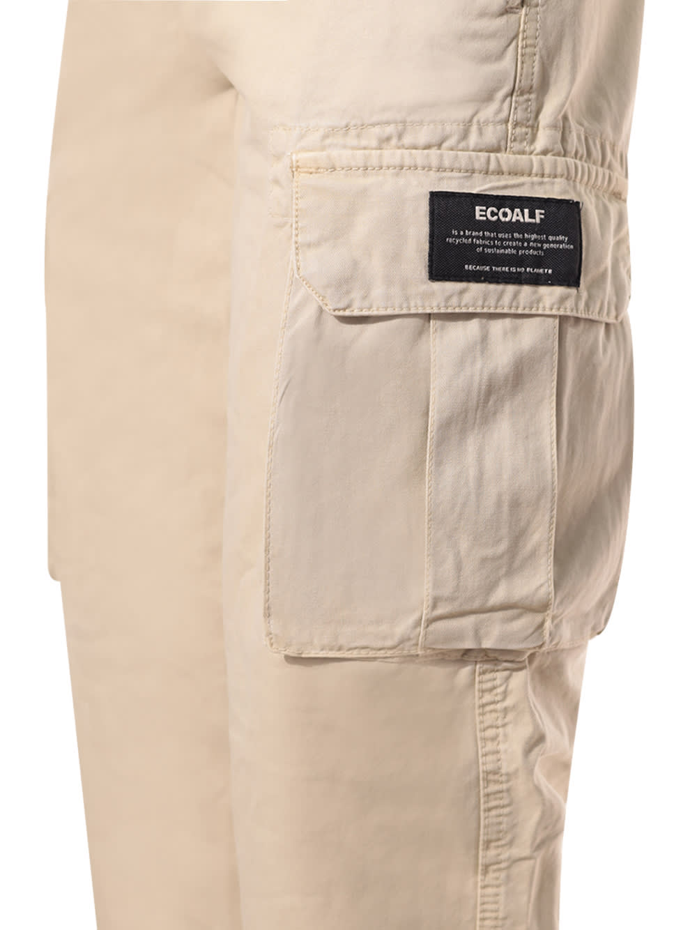 Shop Ecoalf Ecolaf Cargo Pants In Stone