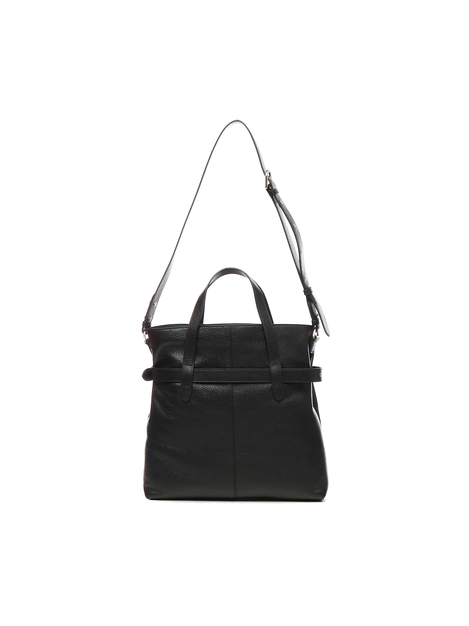 Shop Coccinelle Bucket Bag With Buckle In Black