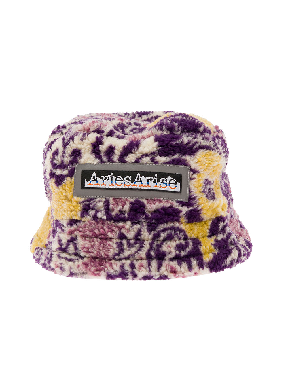 Multicolour Fleece Bucket Hat Man Aries