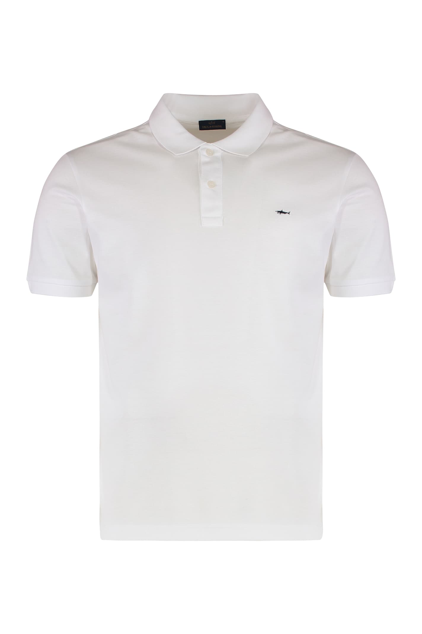 Paul&amp;shark Cotton Jersey Polo Shirt In White