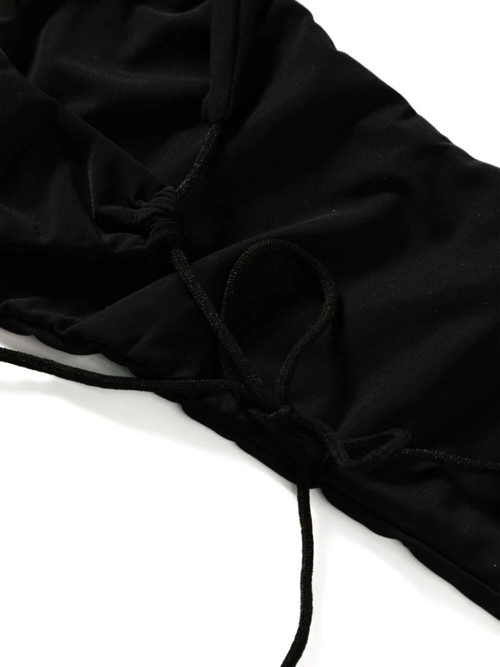 Shop Amazuìn Zelma Swimsuit In Deep Black