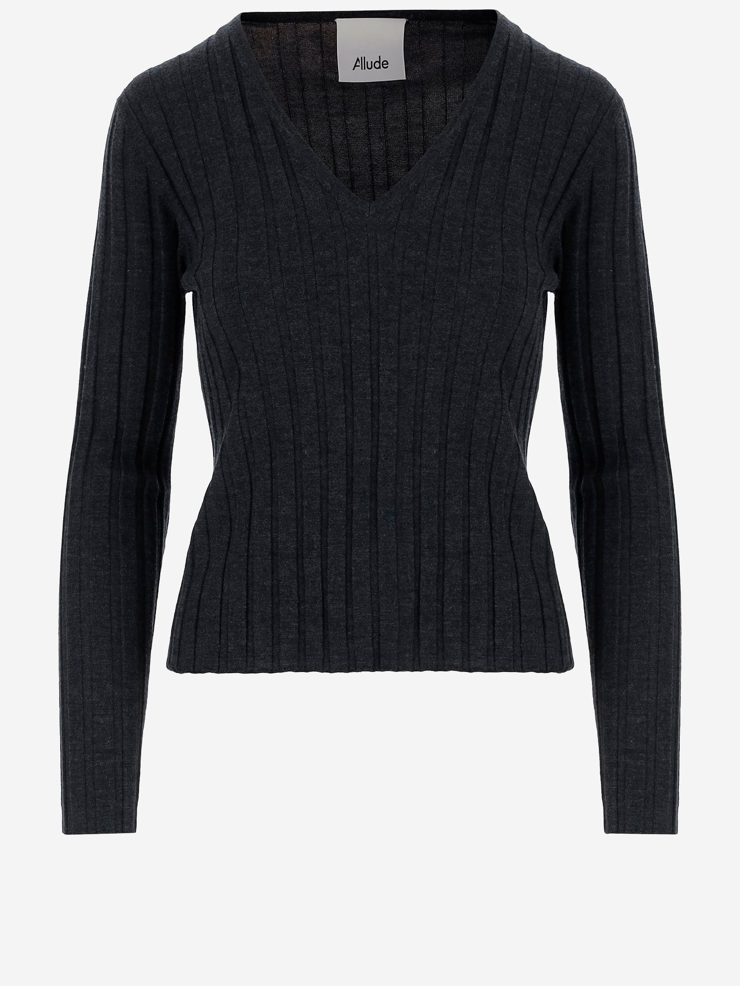 Wool Sweater With Striped Pattern