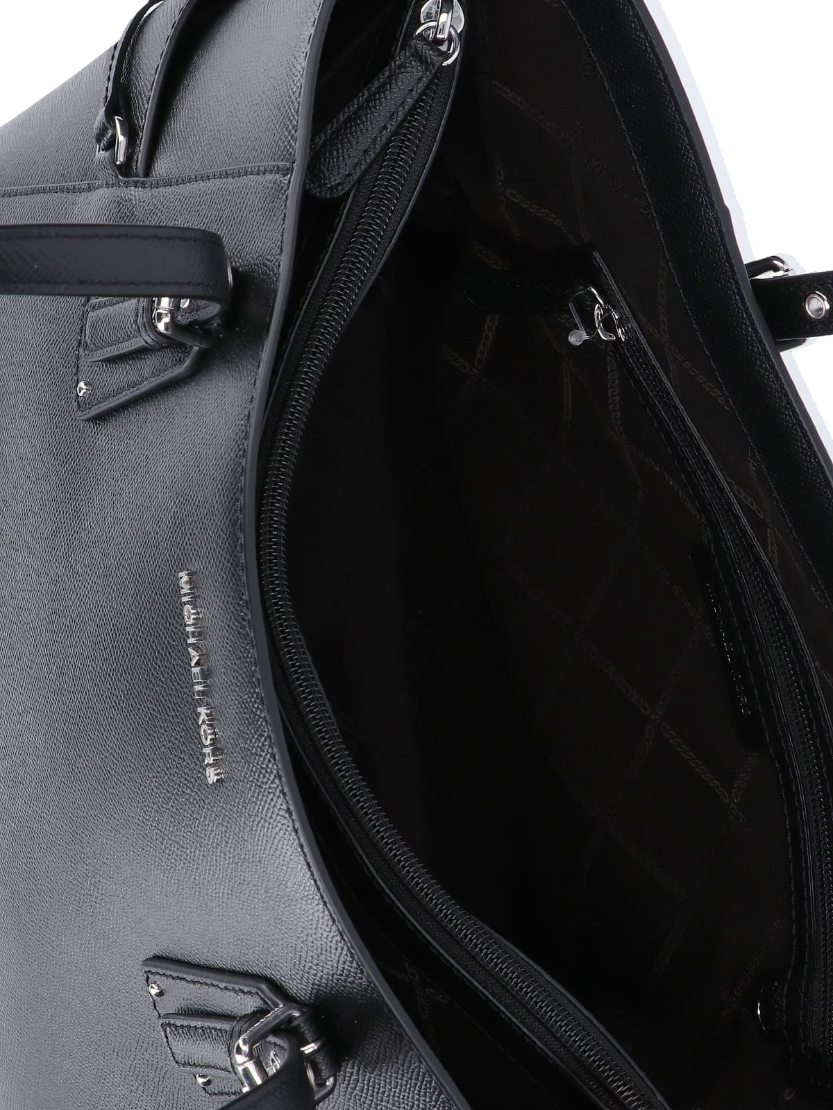 Shop Michael Kors Voyager Tote Bag In Black