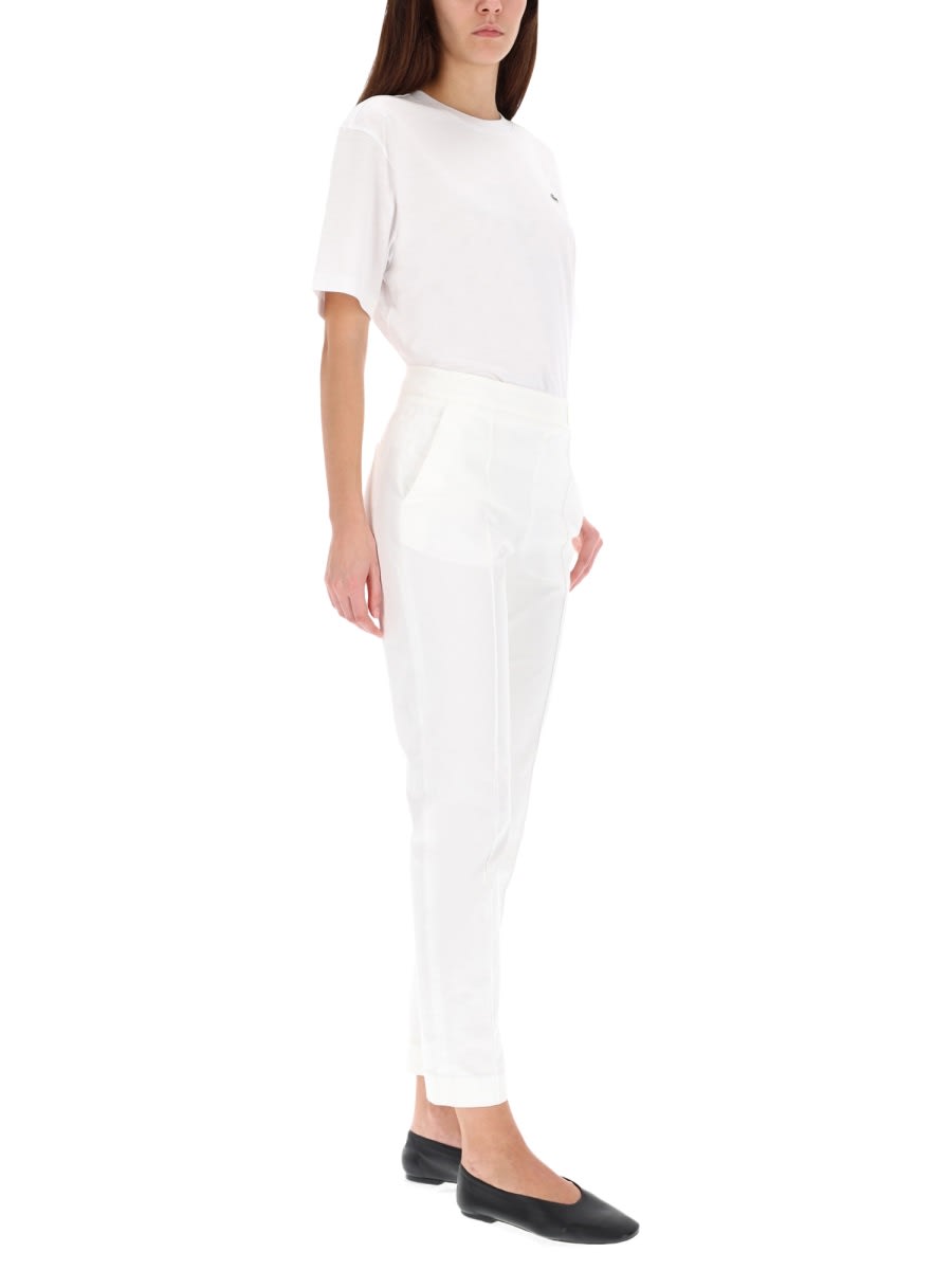 Lacoste T-shirt With Logo In White