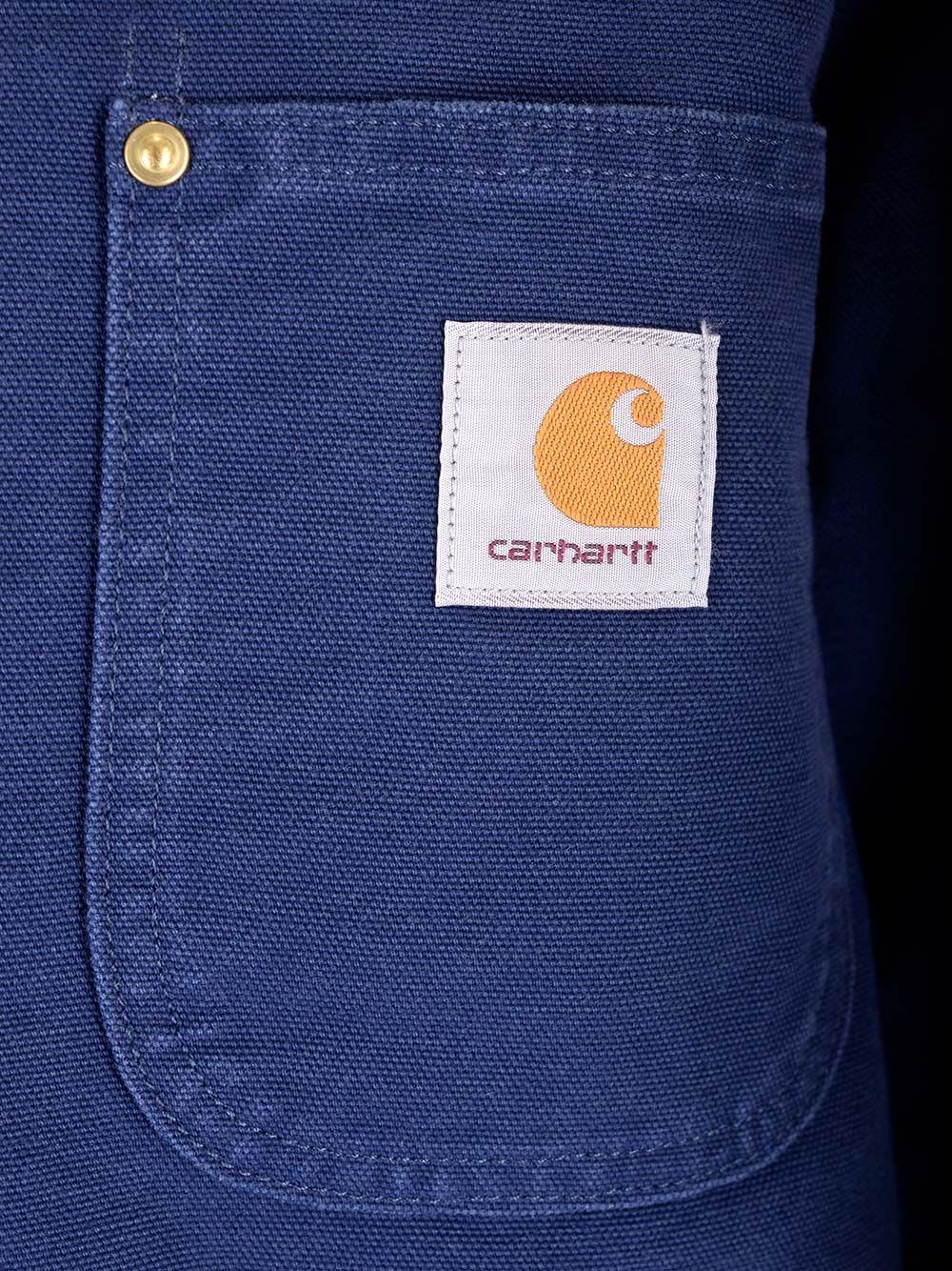 Shop Carhartt Chore Jacket In Blue