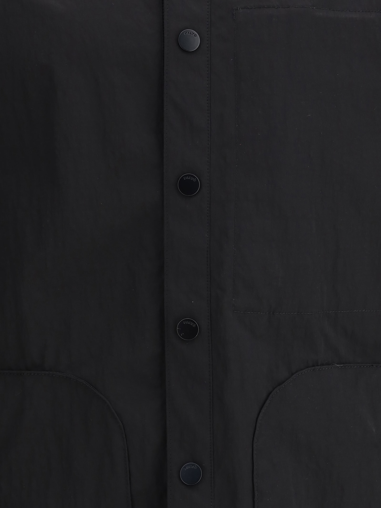 Paltò Gilberto Shirt Jacket In Nero