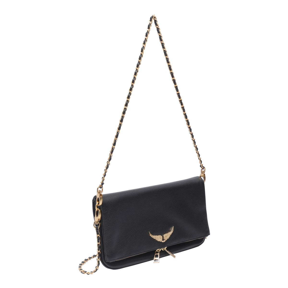 Zadig & Voltaire Rock Crossbody Bag In Black