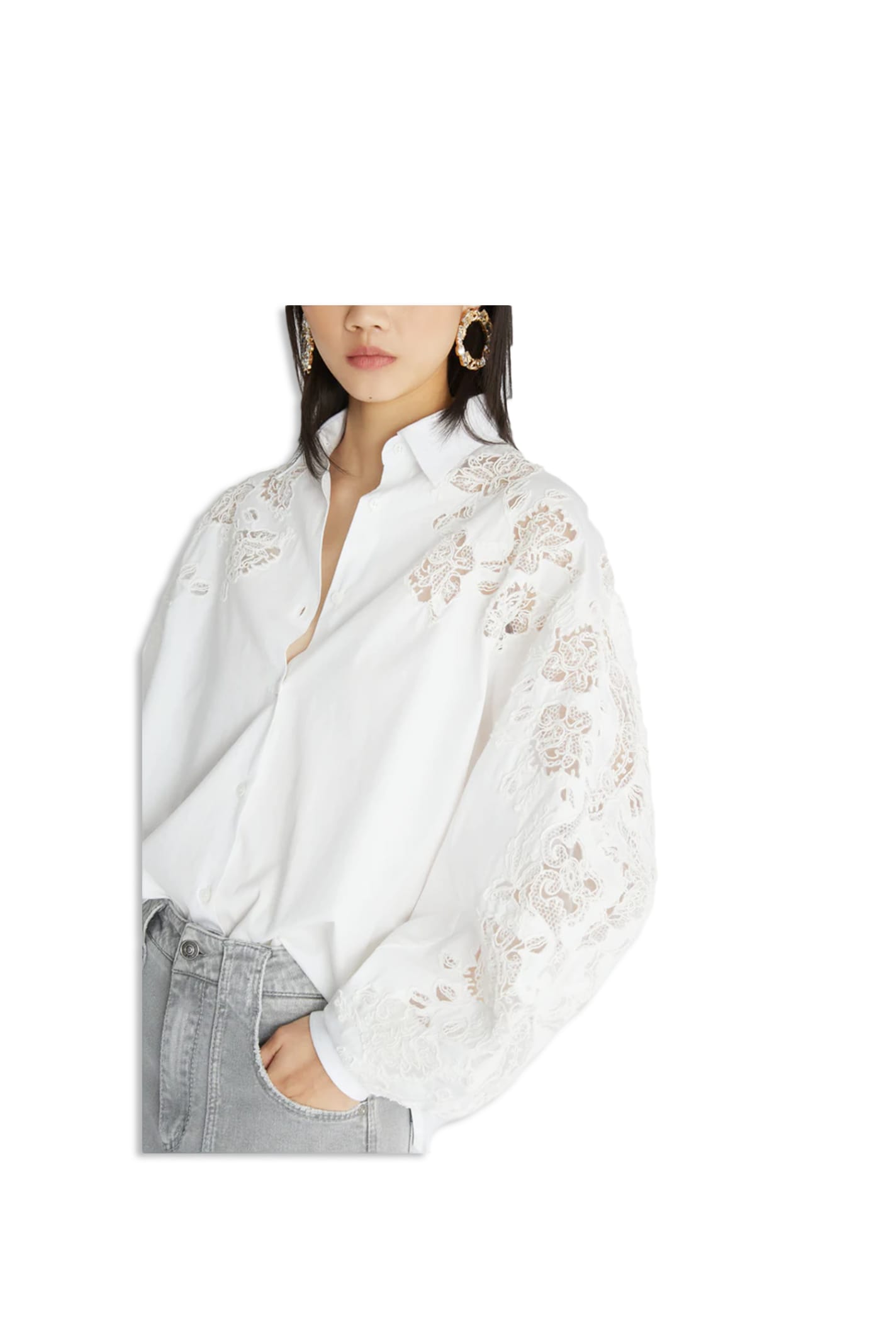 Shop Ermanno Scervino Shirt In White