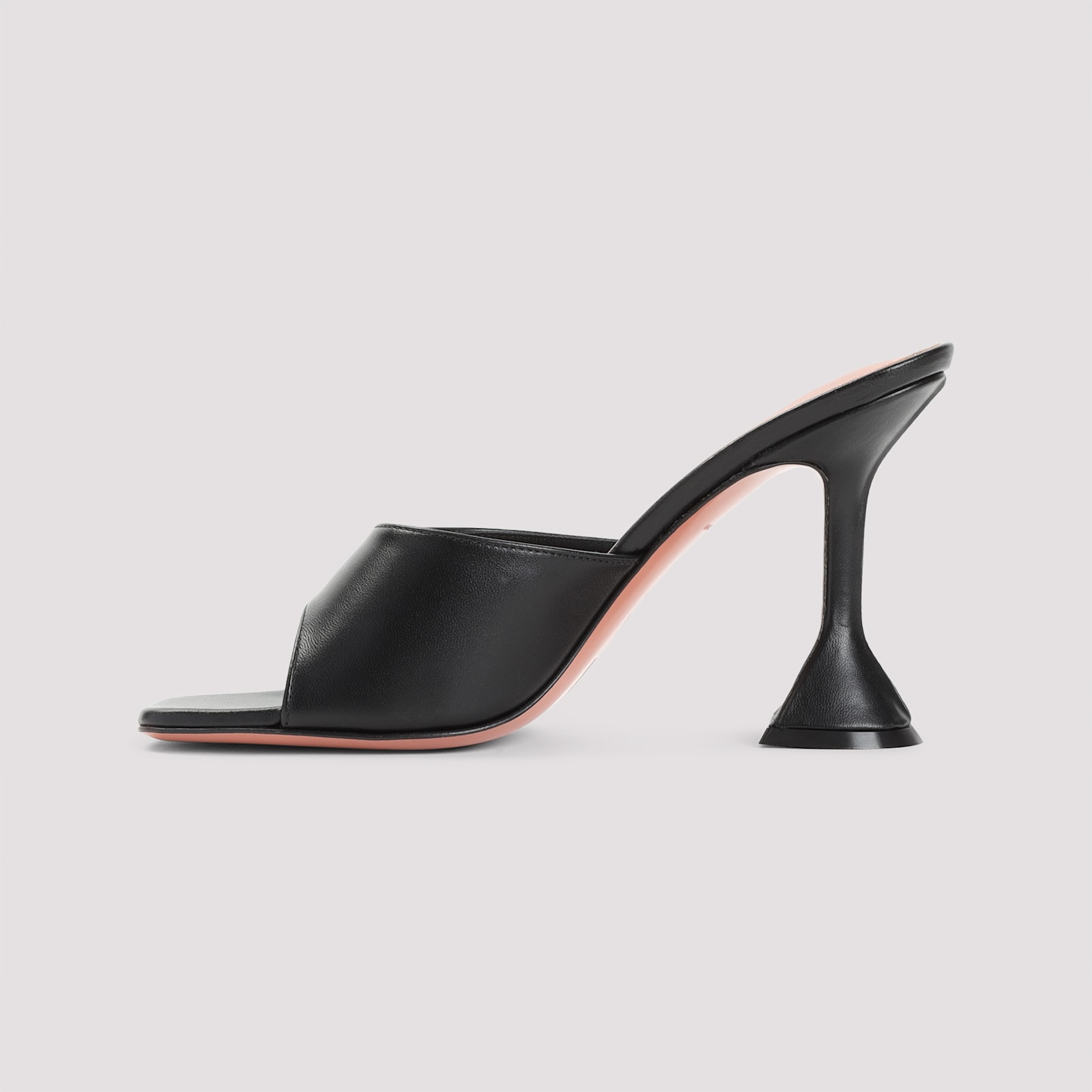 Shop Amina Muaddi Lupita Slipper In Black