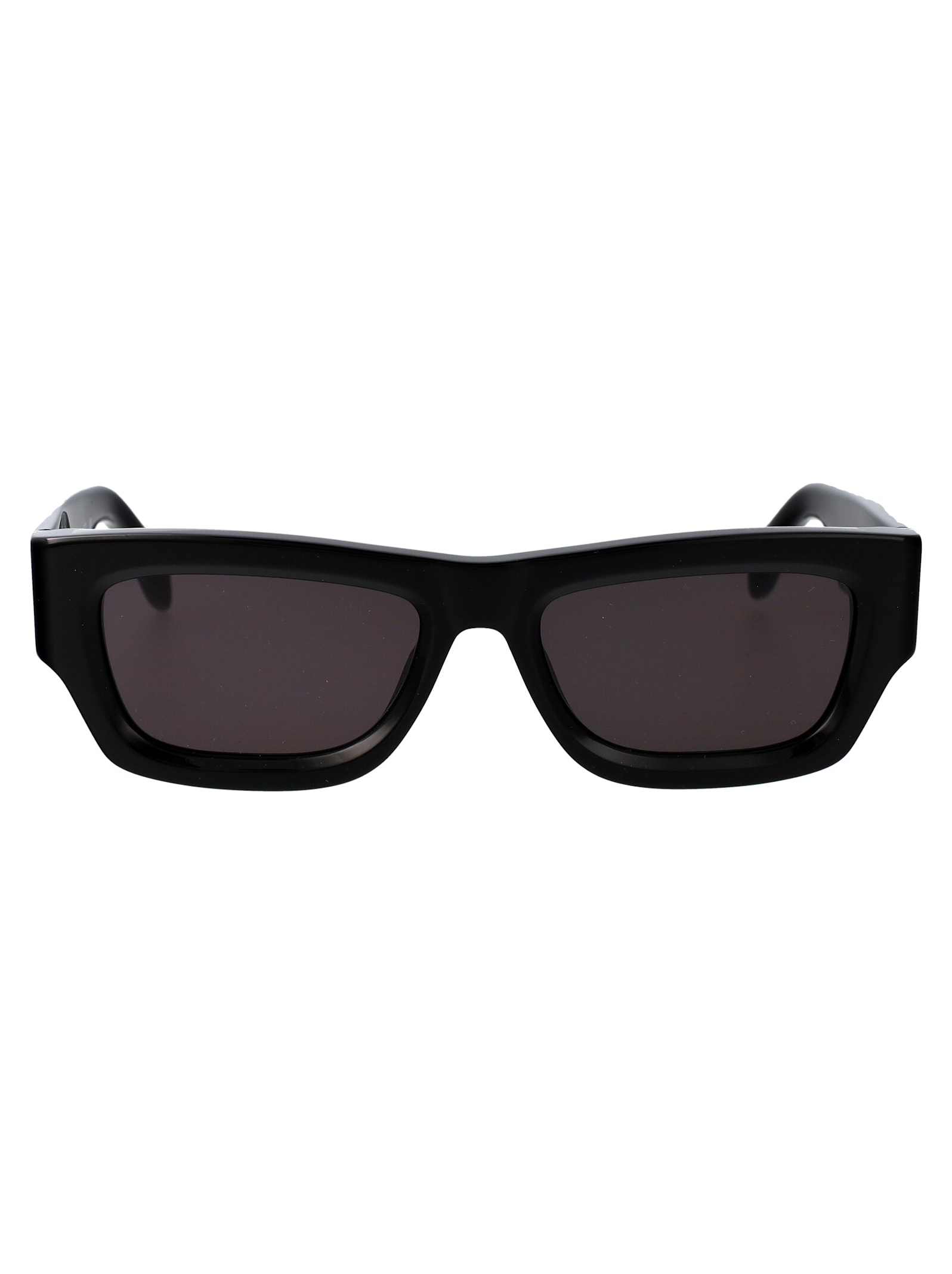 Shop Palm Angels Auberry Sunglasses In 1007 Black