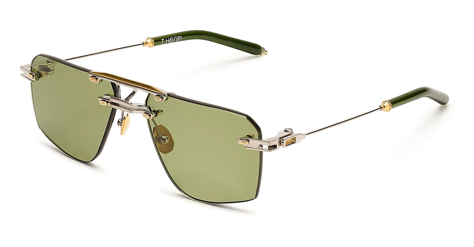 T Henri Spectre - Anomoly Sunglasses In Green