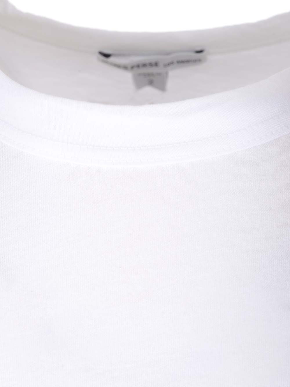 Shop James Perse Short Sleeved T-shirt In White