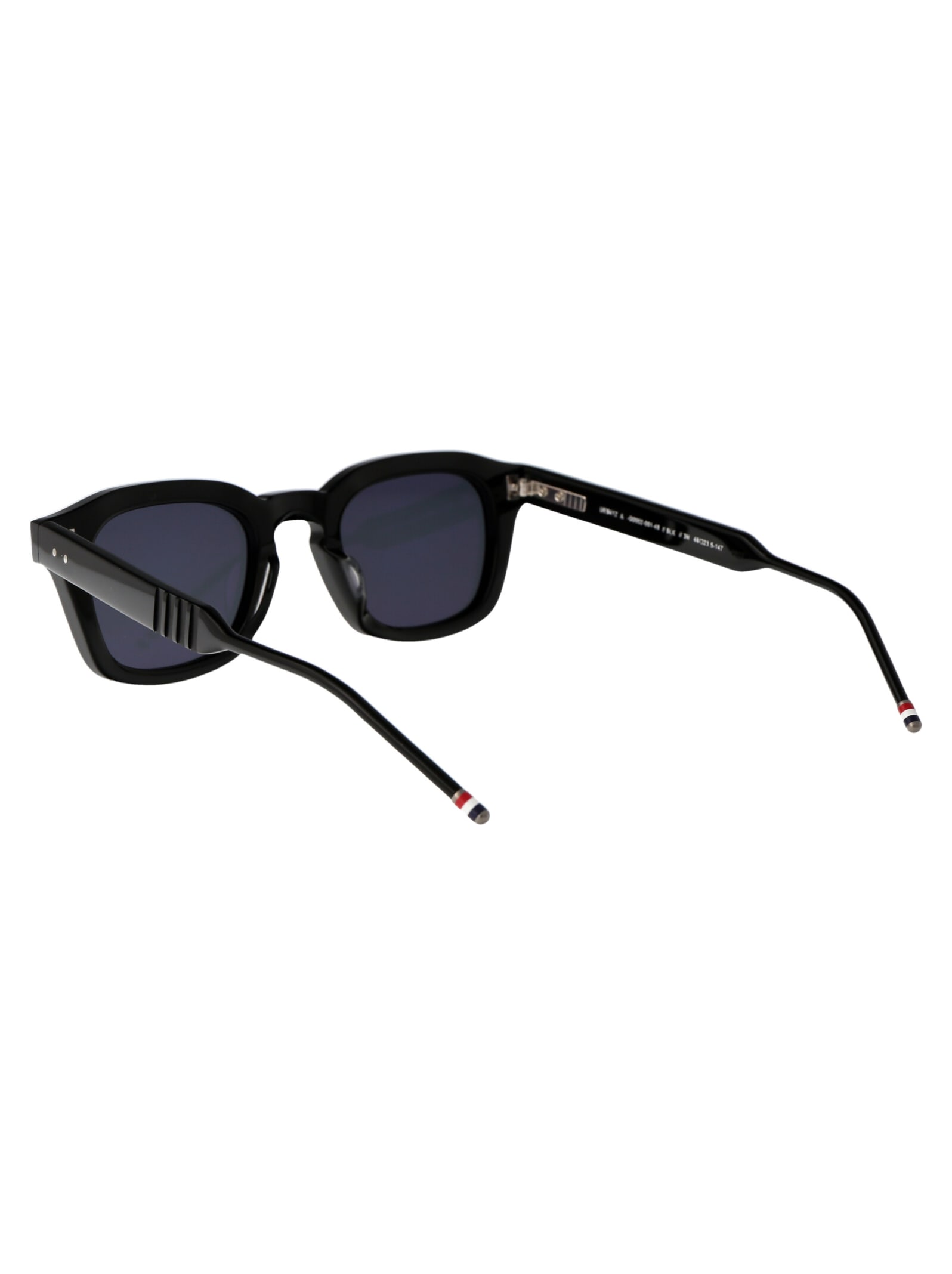 Shop Thom Browne Ues412a-g0002-001-48 Sunglasses In 001 Black