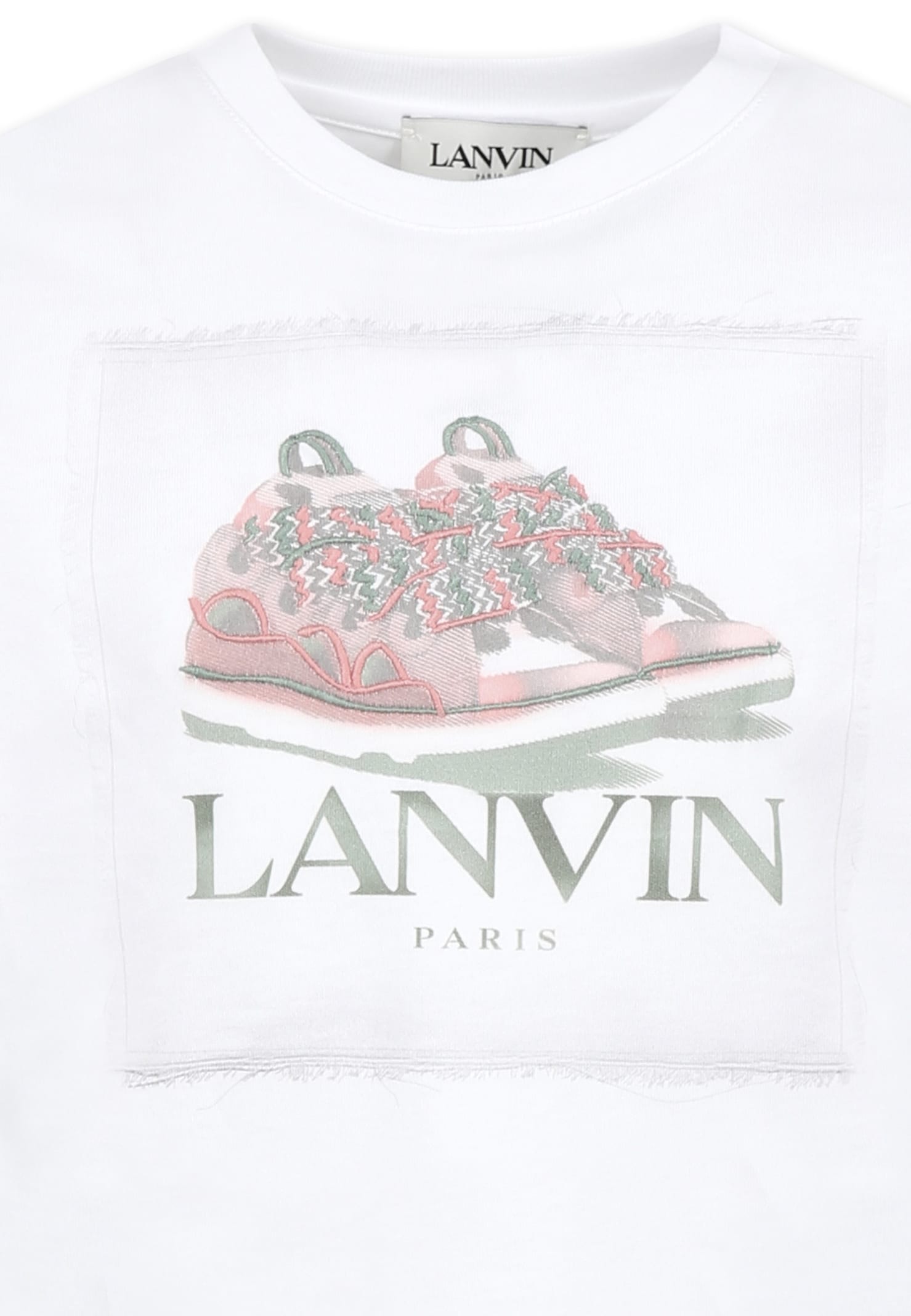 Lanvin Short-sleeved T-shirt In White