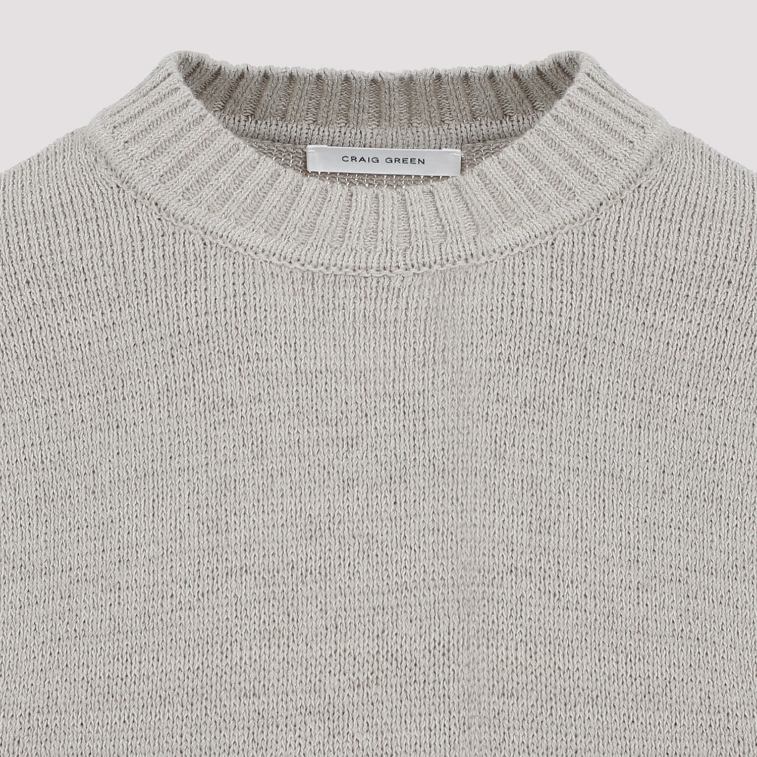 Shop Craig Green Zip Pocket Jumper In Beige