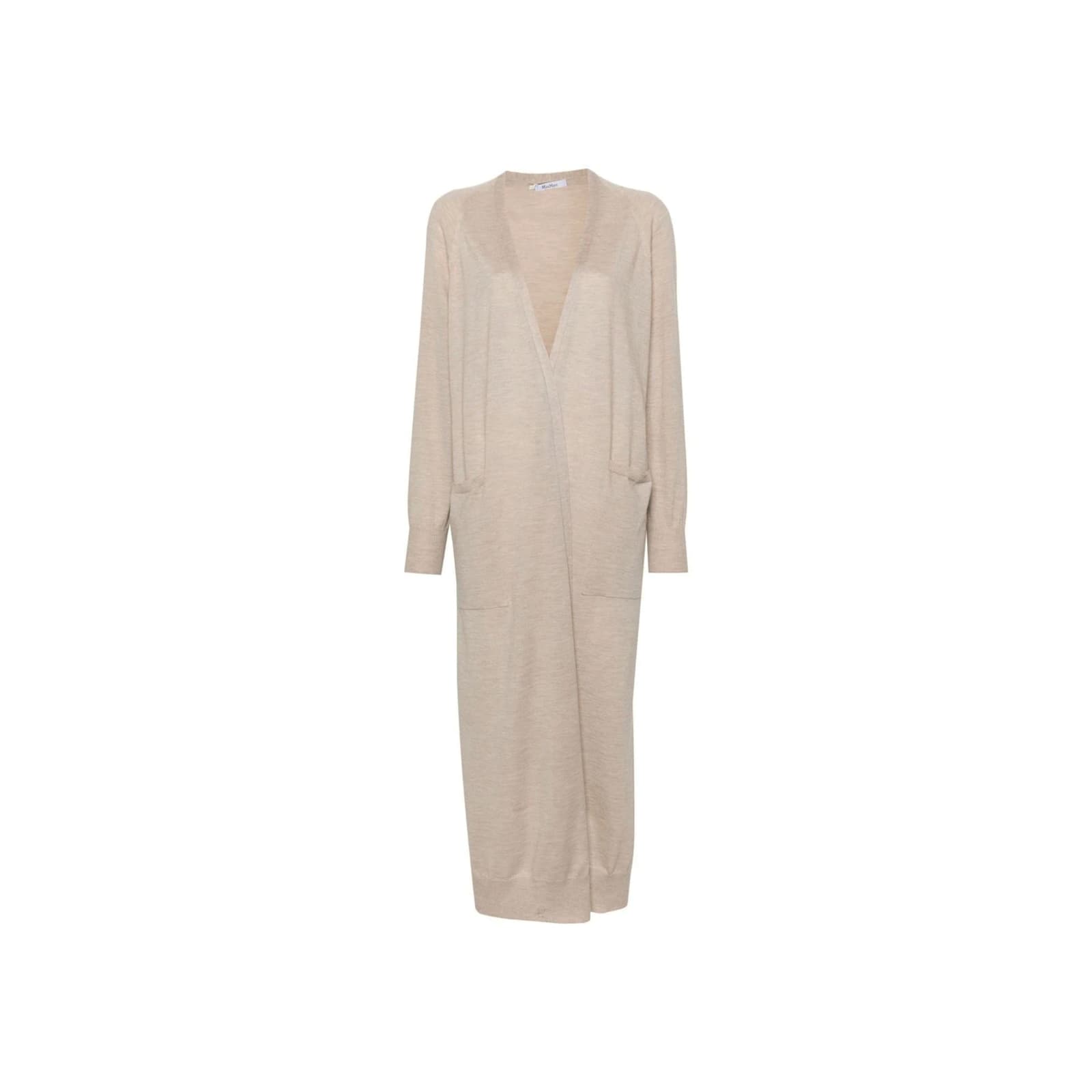 Shop Max Mara Katanga Cashmere Cardigan In Beige