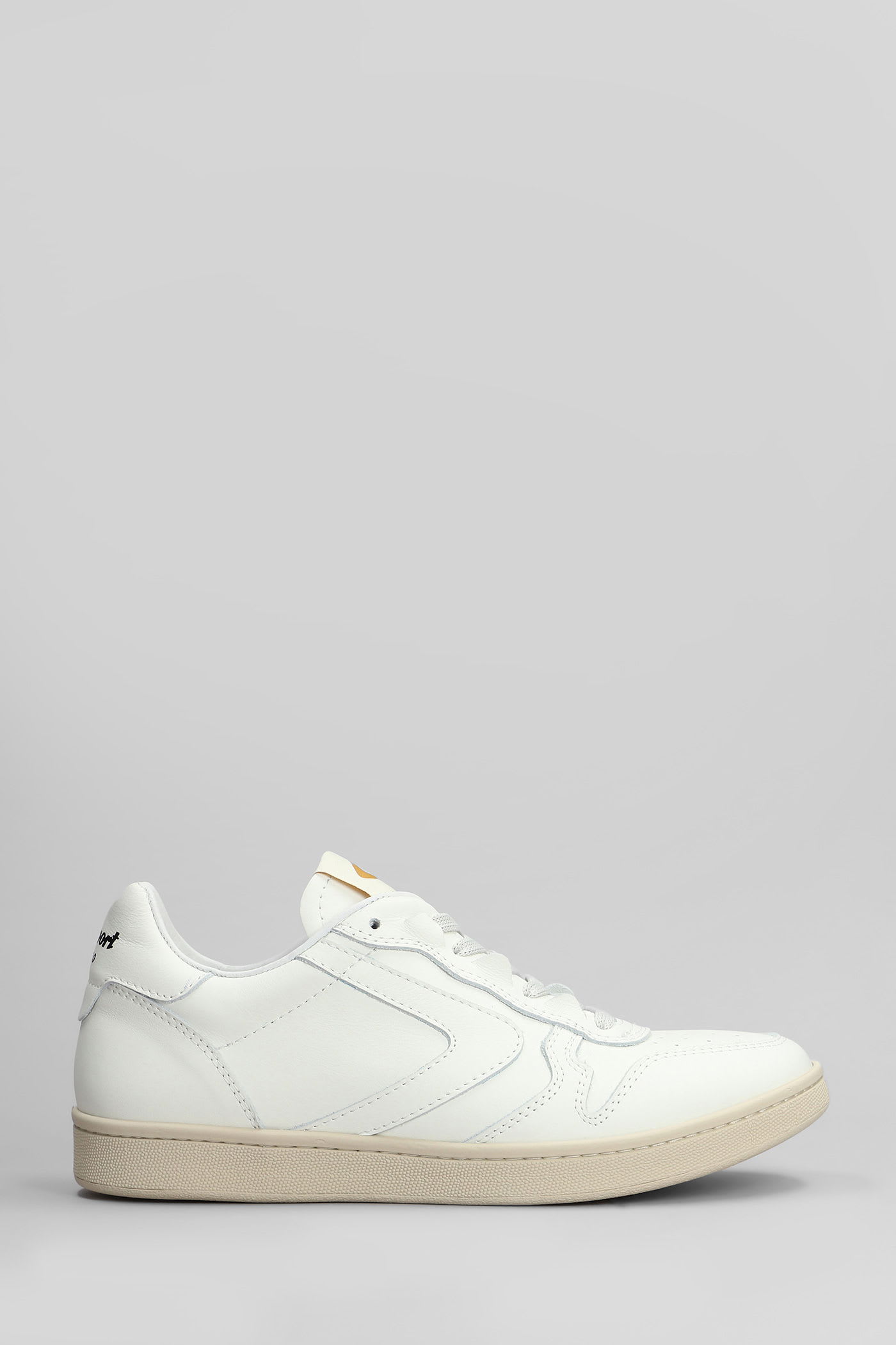 Super Sneakers In White Leather