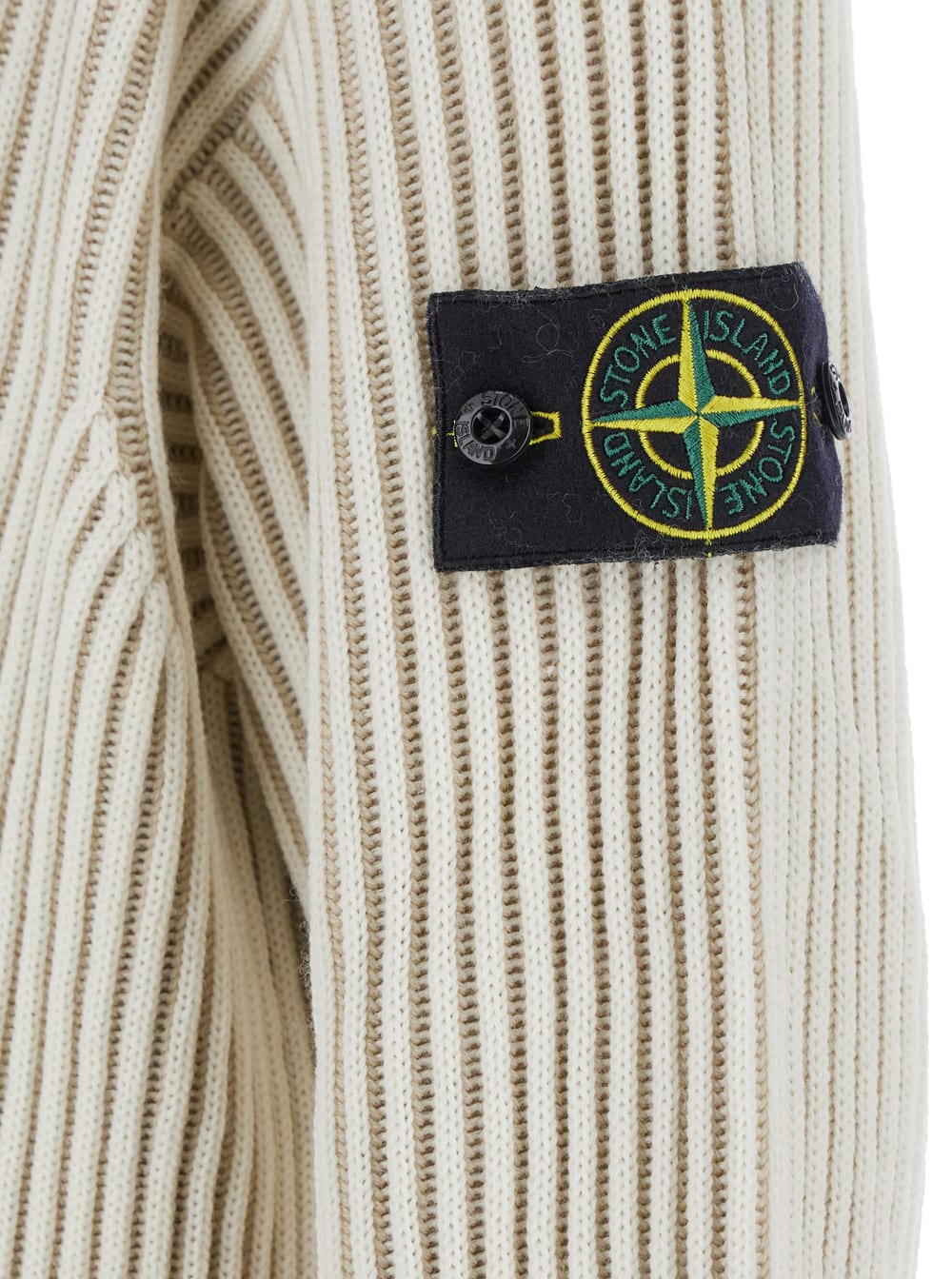 Shop Stone Island Costa Inglese Grossa In White