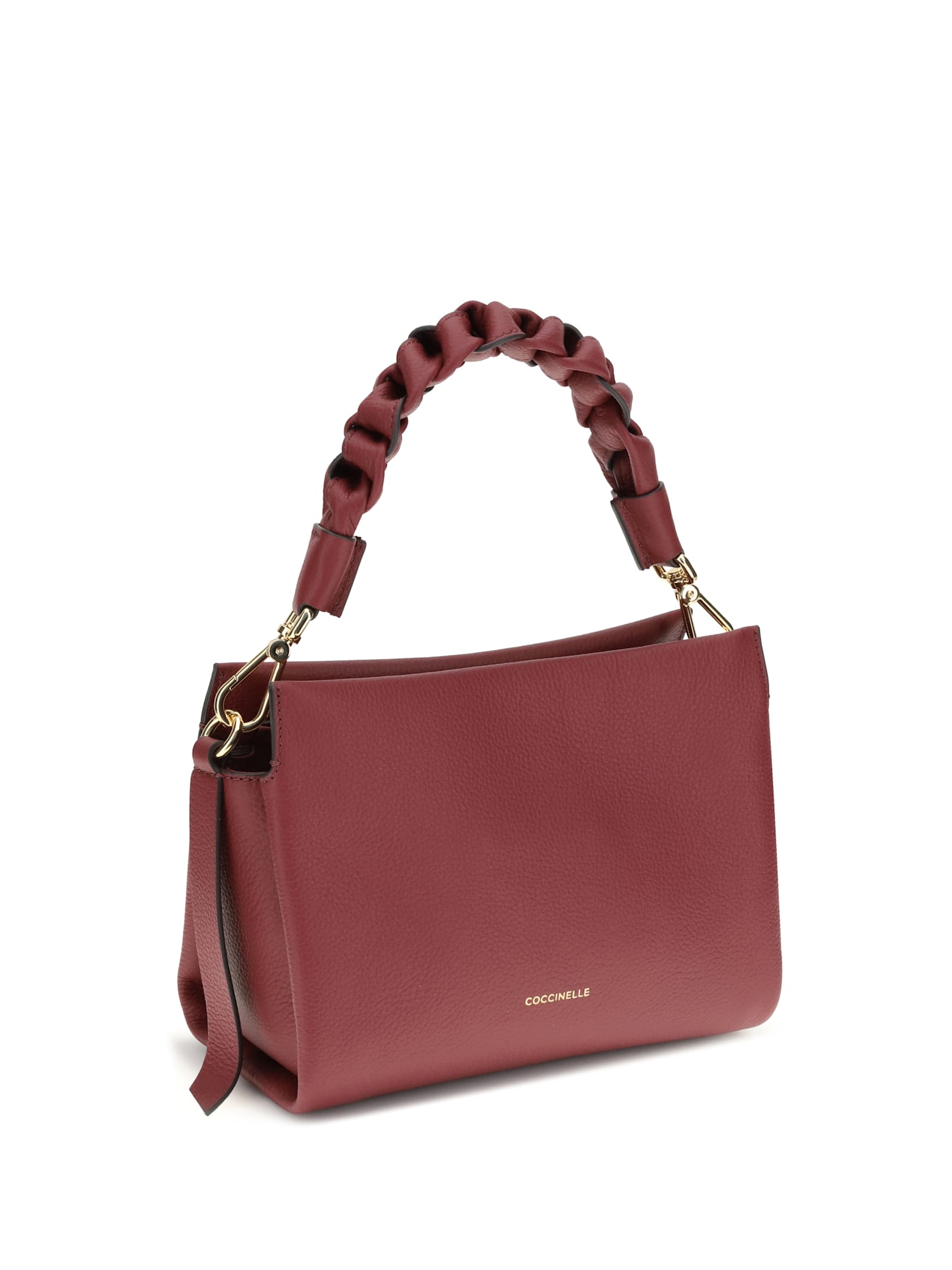 Coccinelle Boheme Handbag In Burgundy