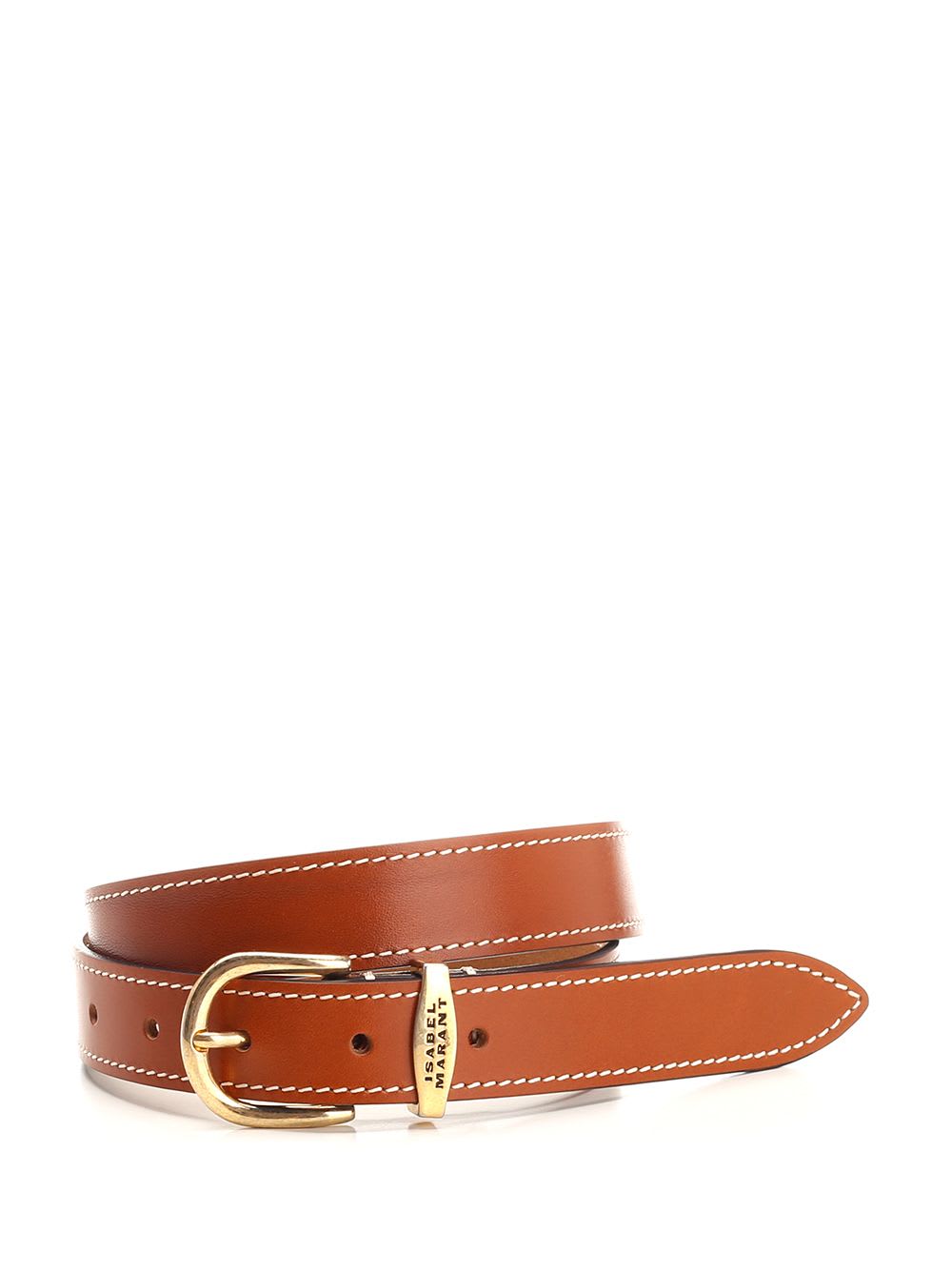 Shop Isabel Marant Zadd Belt In Brown