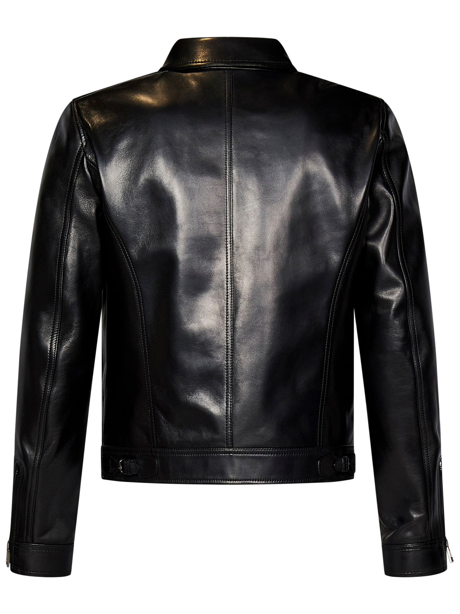 Shop Tom Ford Jacket In Black