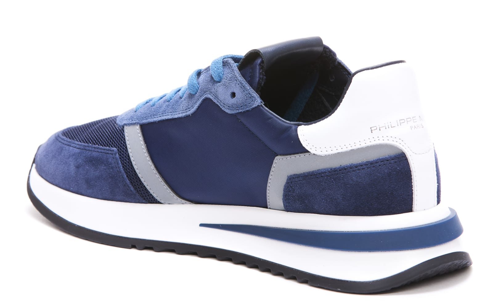 Shop Philippe Model Tropez Tylu Sneakers In Blue