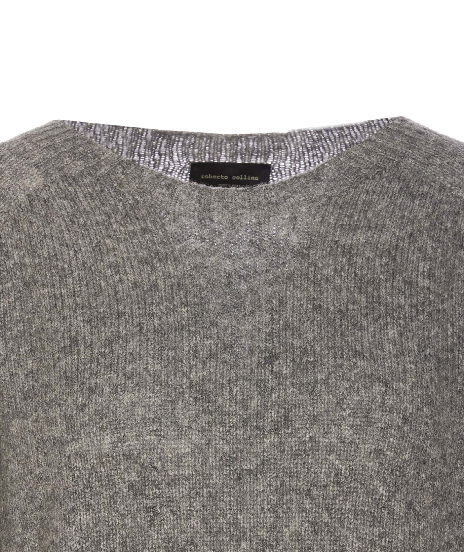 Shop Roberto Collina Sweater In Grey