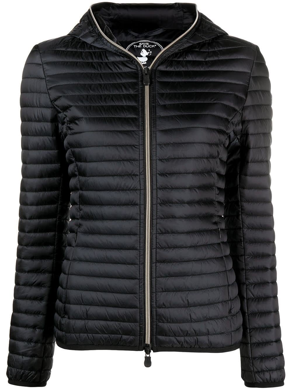 Save the Duck Alexis Ecological Down Jacket In Black Nylon
