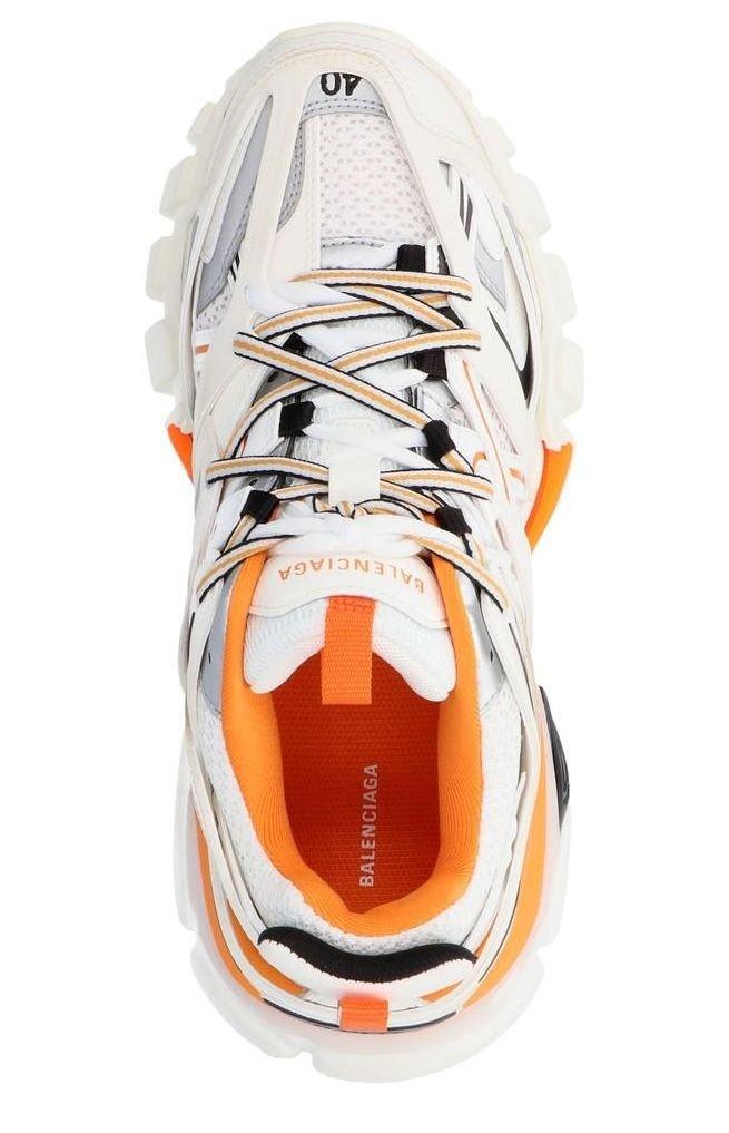 Shop Balenciaga Track Sneakers In White