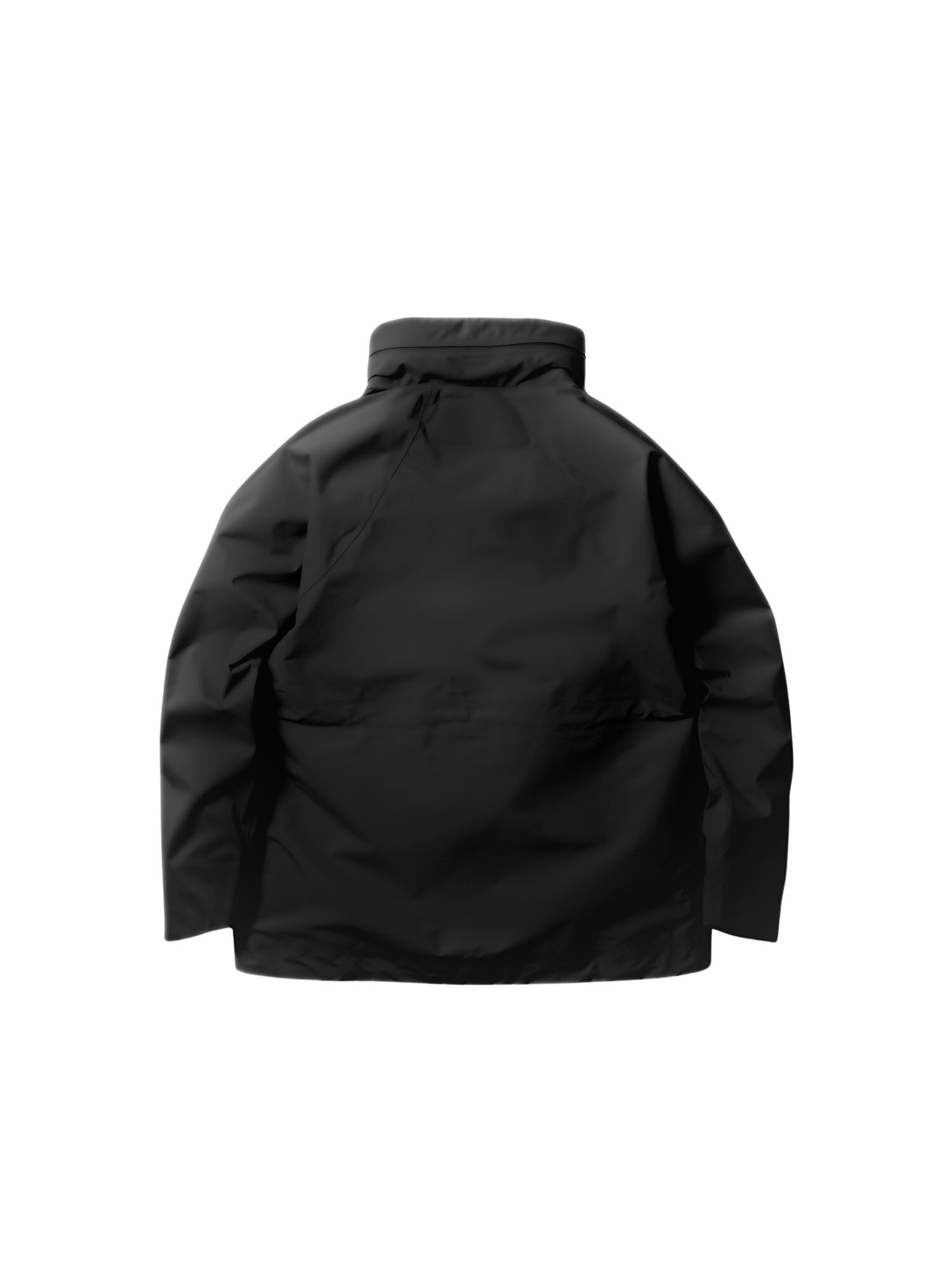 Goldwin Gore-tex Field Shell Jacket In Black