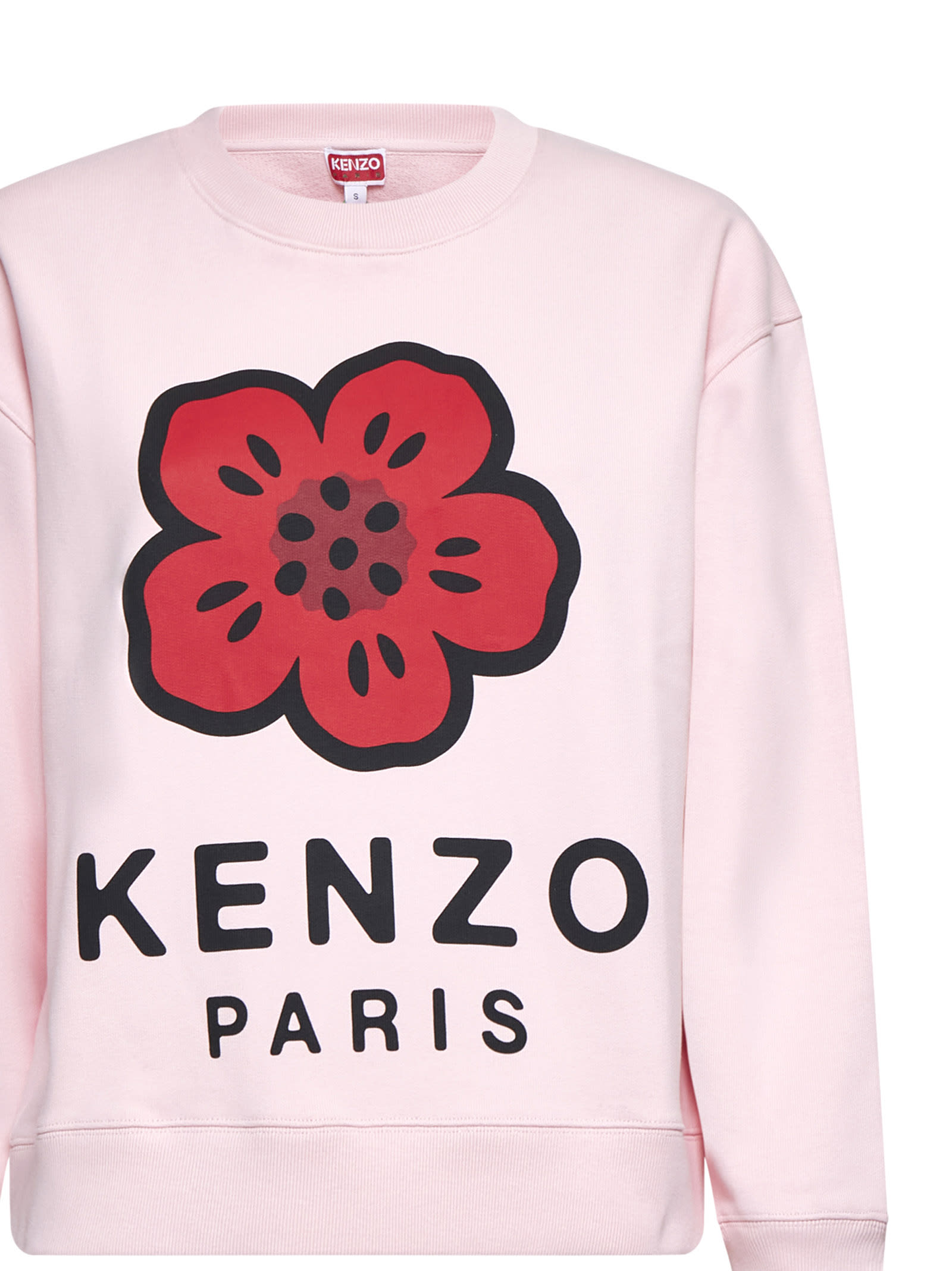 Shop Kenzo Sweater In Faded Pink